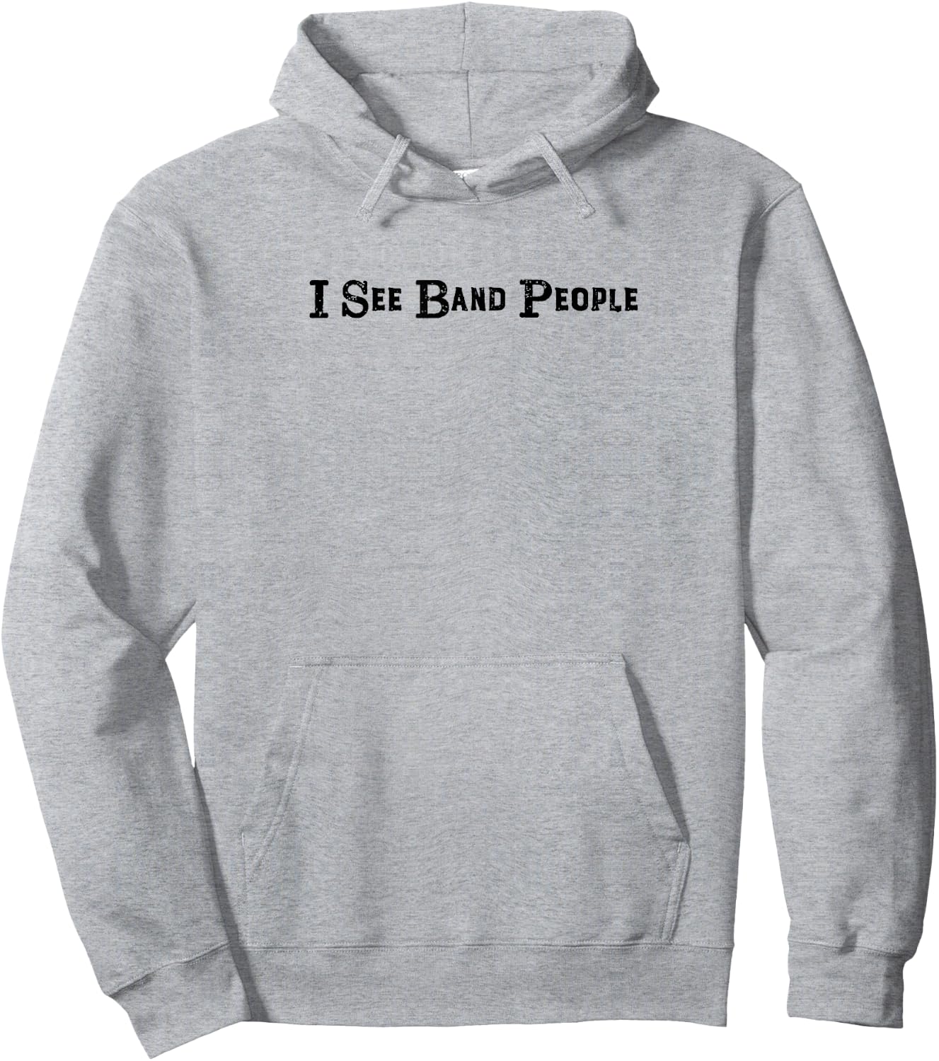Marching Band Camp I See Band People Hoodie - Hoodie | Ash