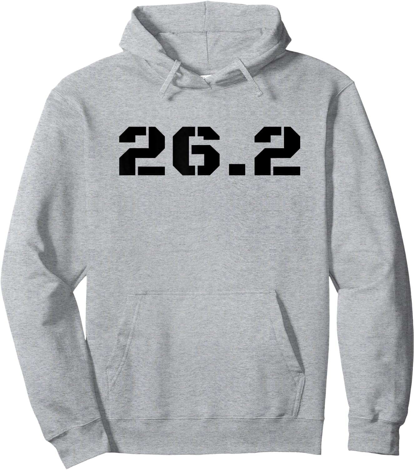 26.2 Marathon Running Shirt Men and Women Hoodie - Hoodie | Ash