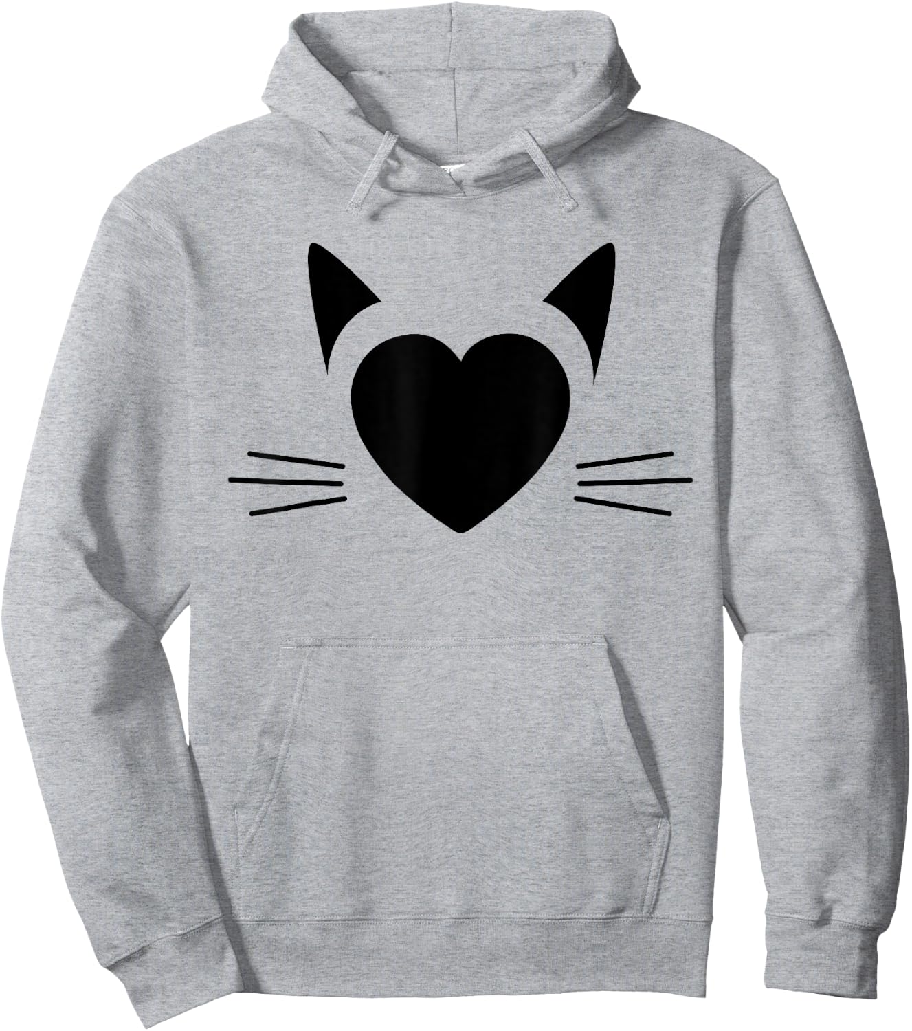 Siamese Cat. Thai, Siamese, Black Cats Lovers Hoodie - Hoodie | Ash