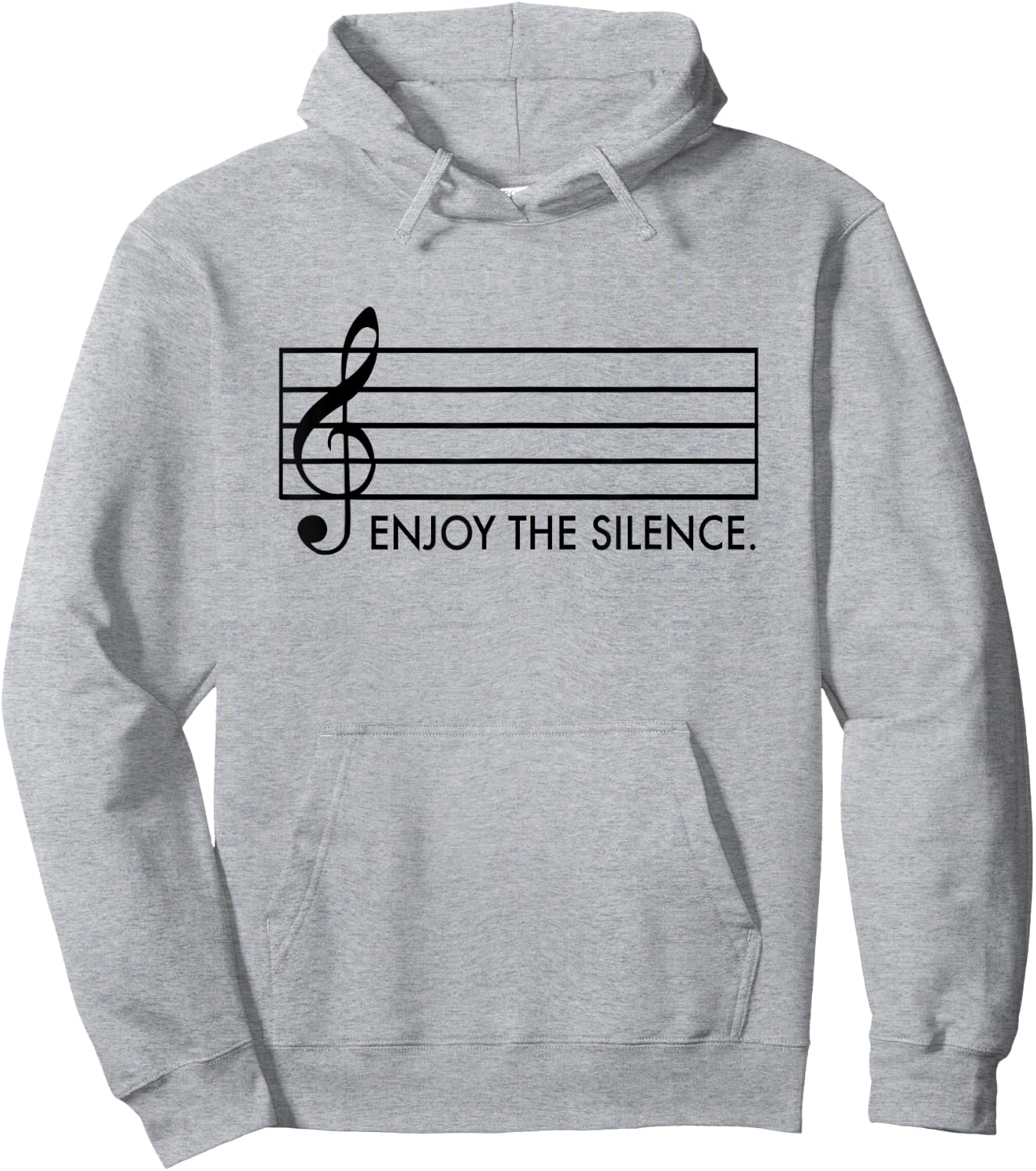 Enjoy the Silence Shirt Hoodie - Hoodie | Ash