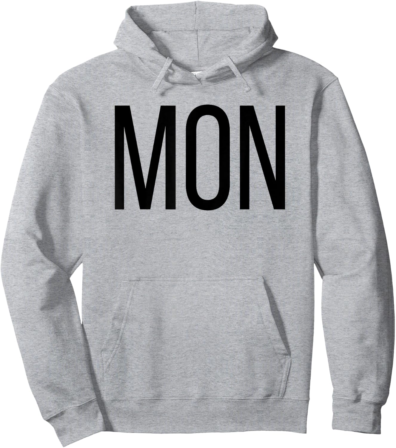 Monday Days of the Week , Costume, Shark Set Hoodie - Hoodie | Ash
