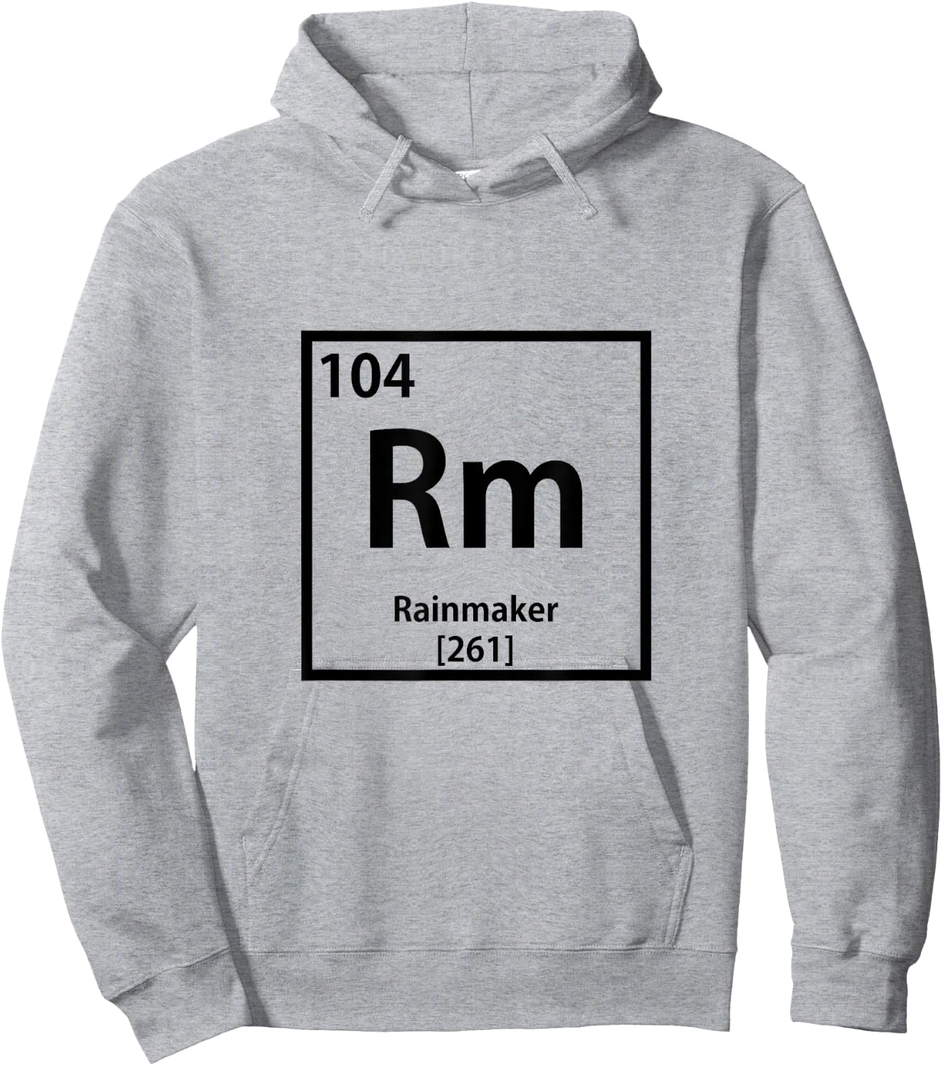 Periodic Table Rainmaker Hoodie - Hoodie | Ash