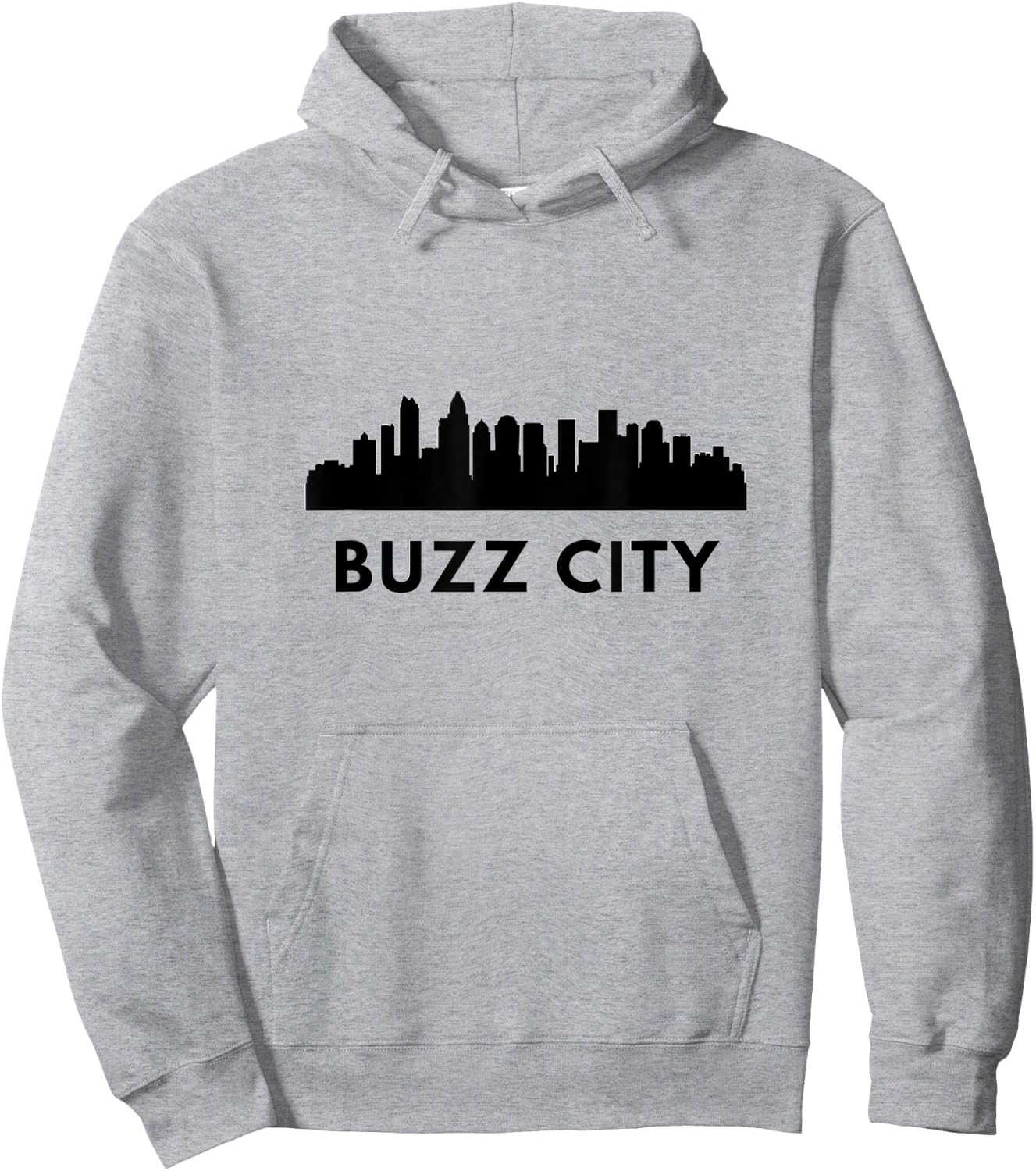 Charlotte Hornet "Buzz City" Shirt Hoodie - Hoodie | Ash