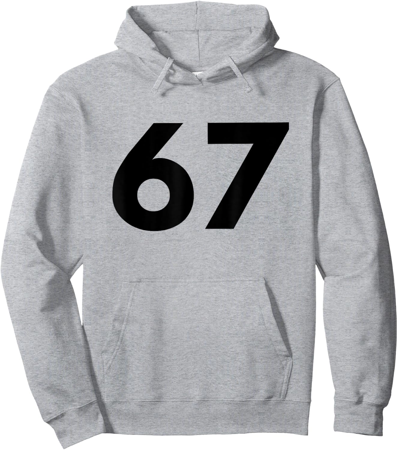 Number 67 - Best Sixty-Seven Year Old Hoodie - Hoodie | Ash