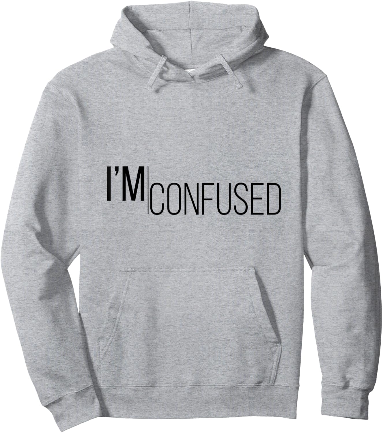 I'm Confused Hoodie - Hoodie | Ash