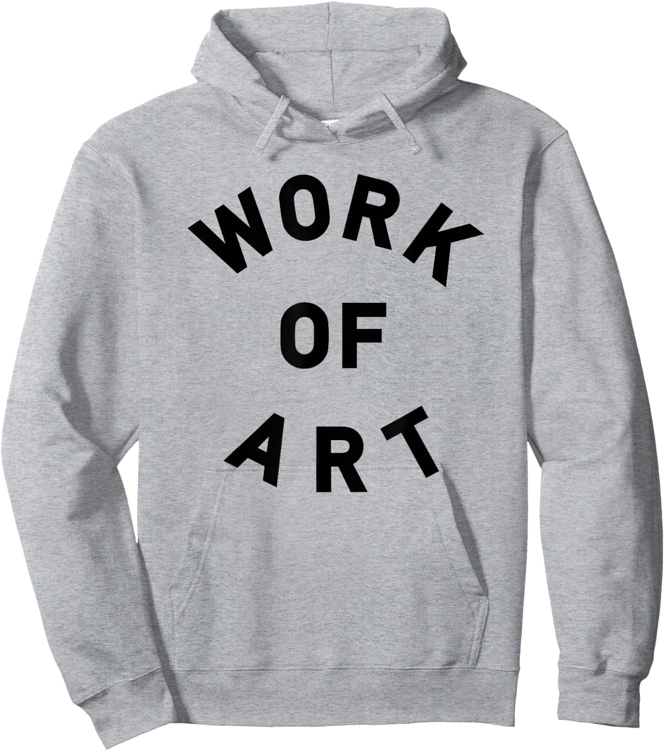 I am WORK OF ART Hoodie - Hoodie | Ash