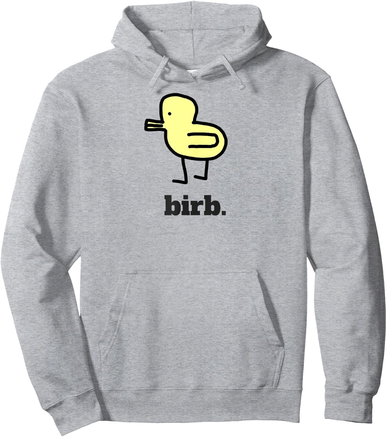 Birb Shirt Hoodie - Hoodie | Ash