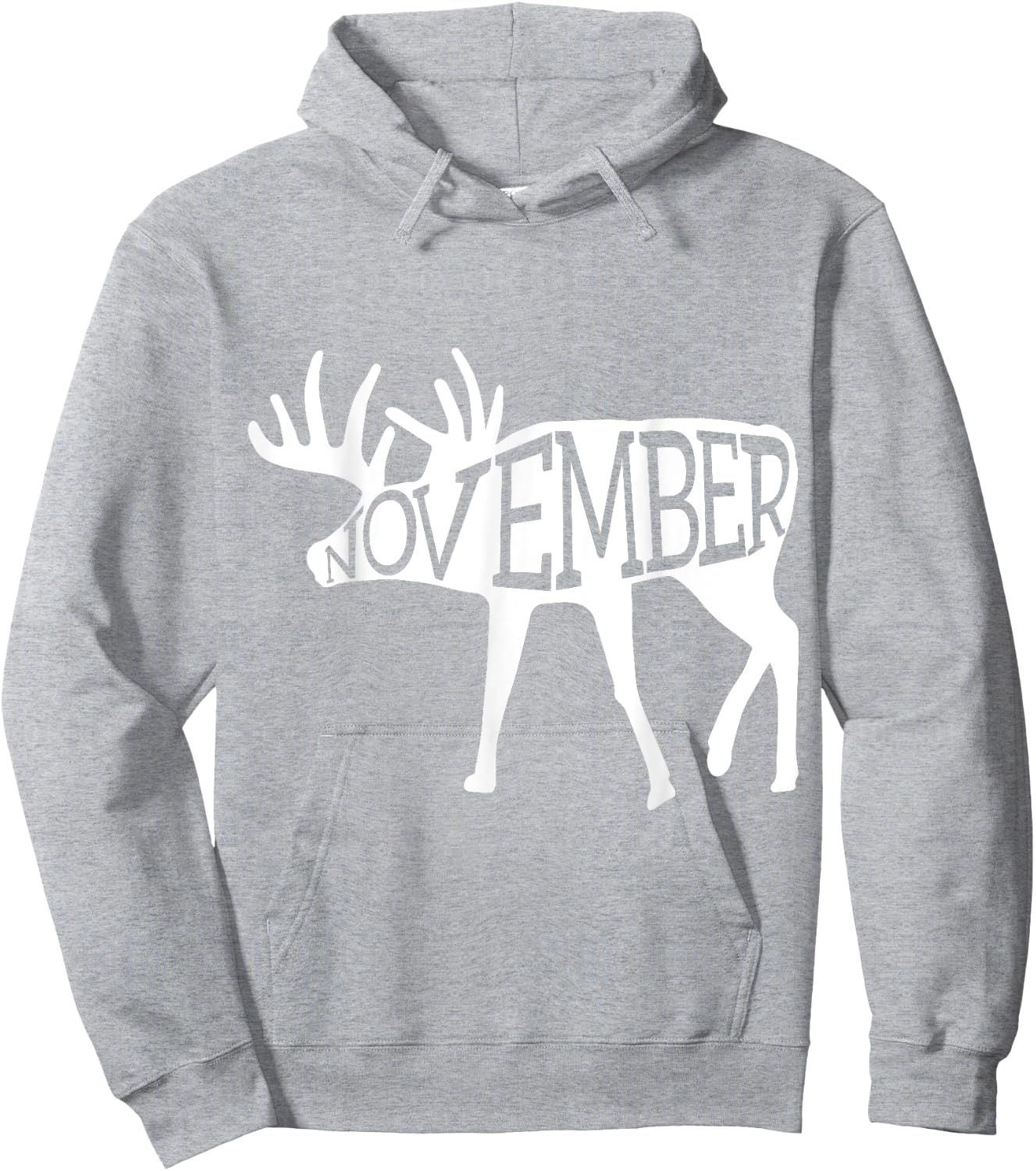 November Whitetail Hoodie - Hoodie | Ash