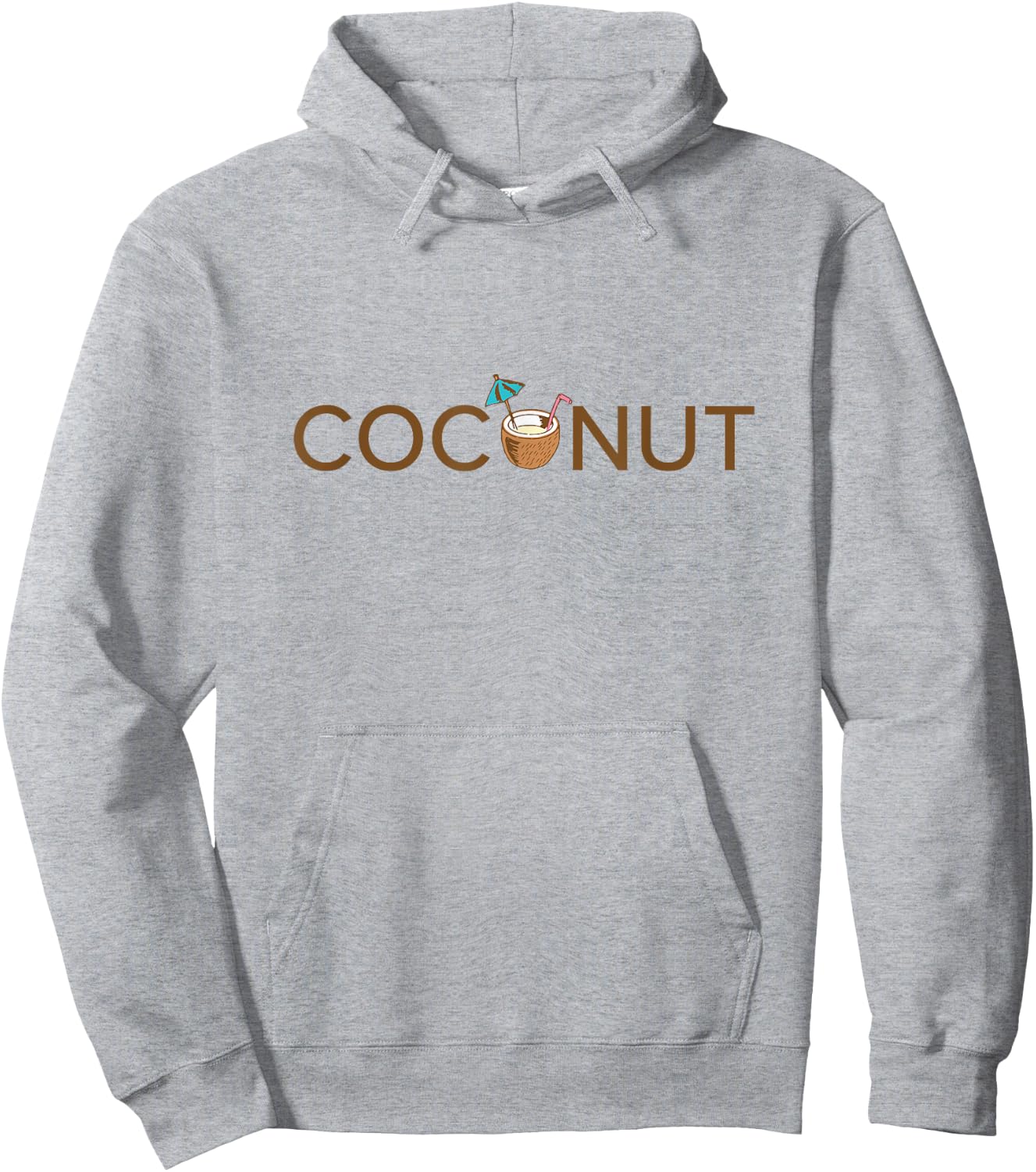 Coconut Funny Tropical Summer Coconut Day Women Hoodie - Hoodie | Ash