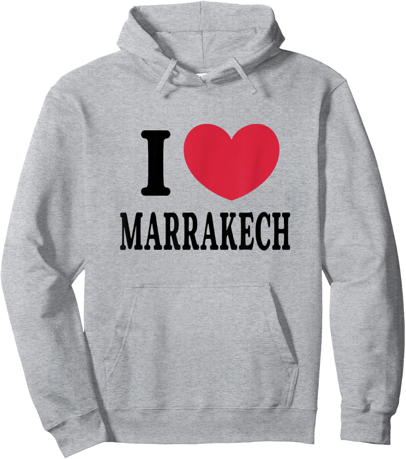 I Love Marrakech Hoodie - Hoodie | Ash