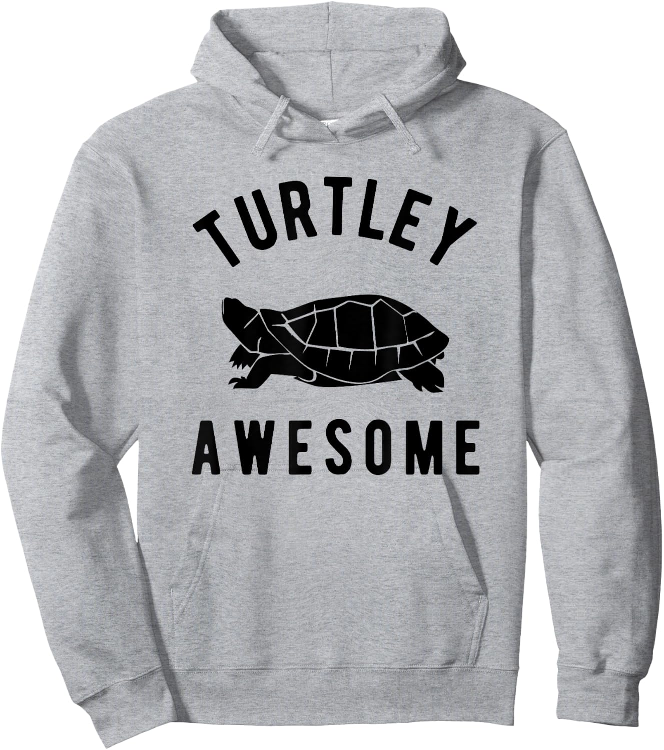 Turtley Awesome Cute Funny Turtle Pet Shirt Hoodie - Hoodie | Ash