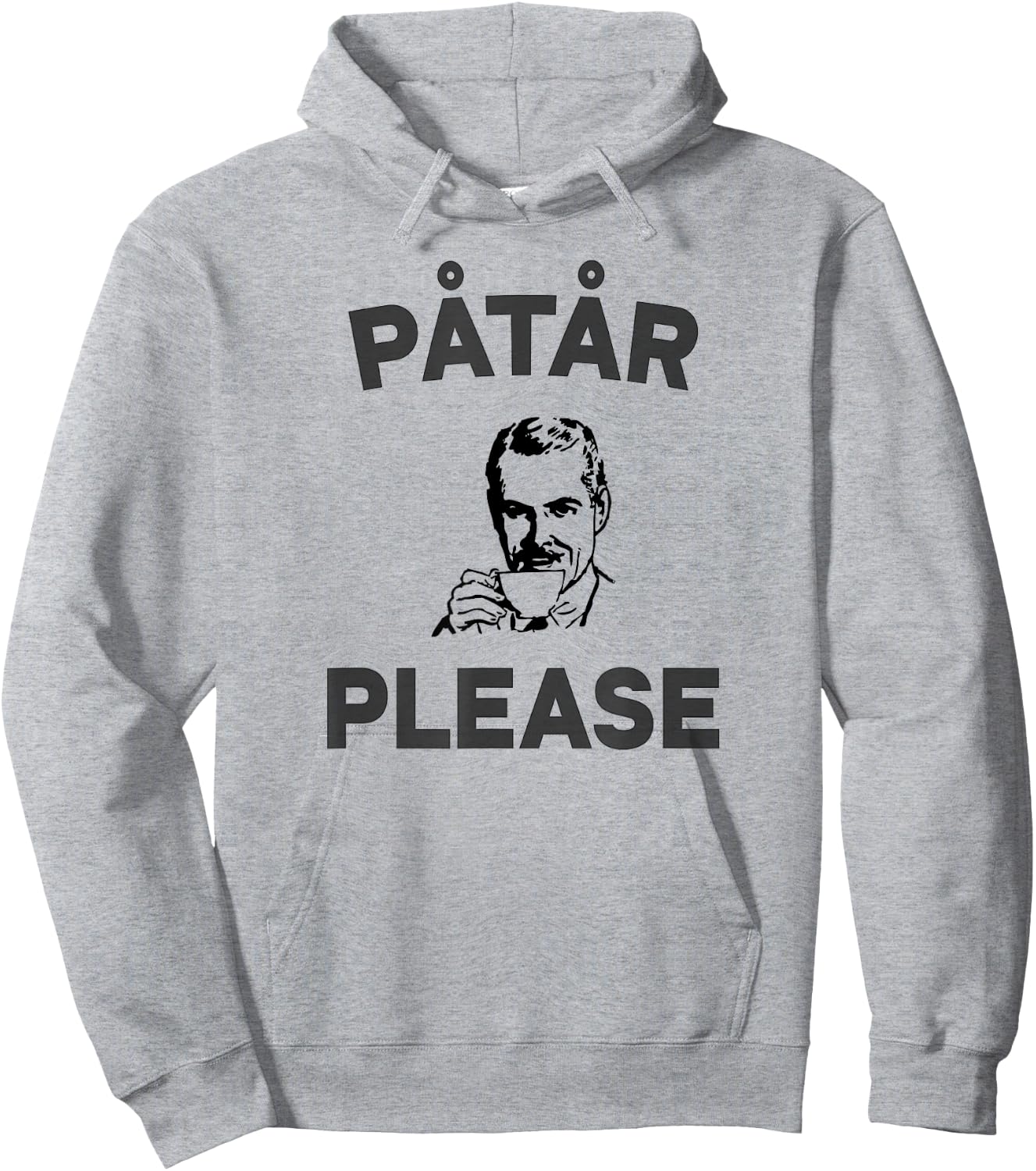 Påtar Please - Fika Hoodie - Hoodie | Ash