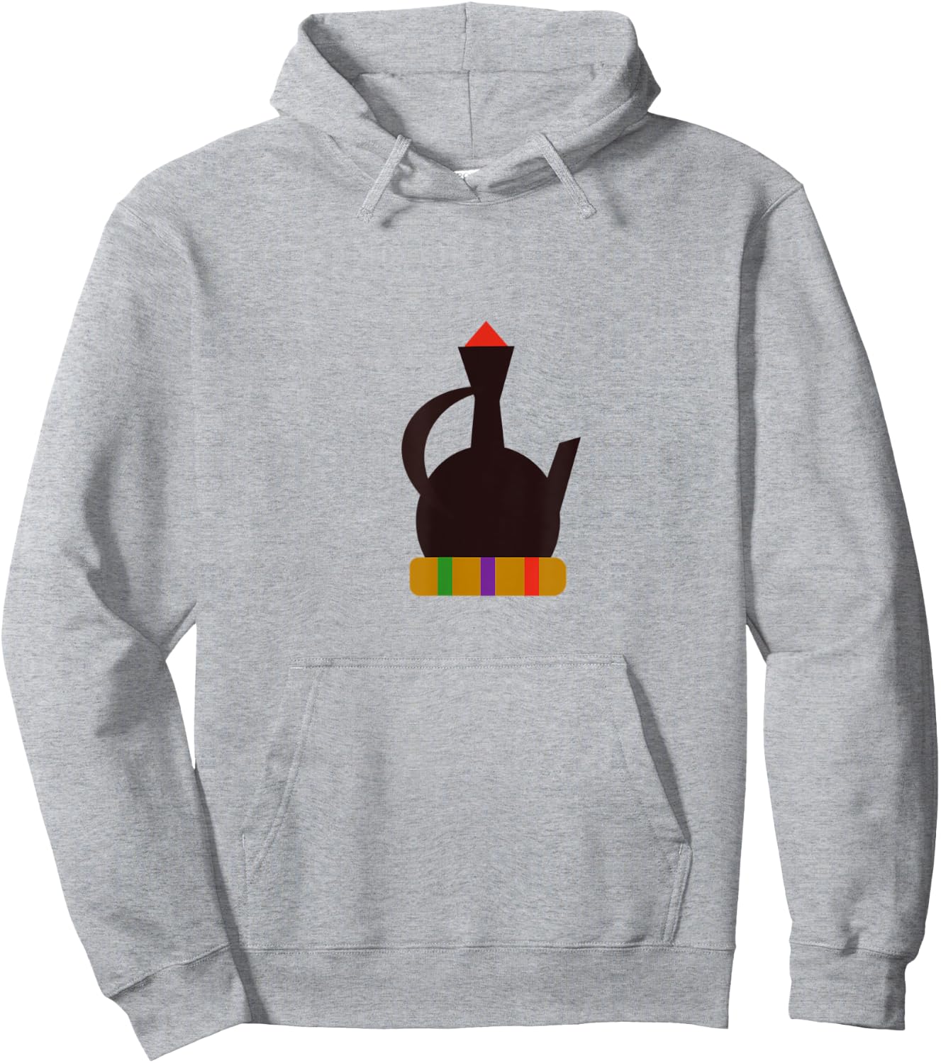 Jebena Ethiopian Coffee Hoodie - Hoodie | Ash