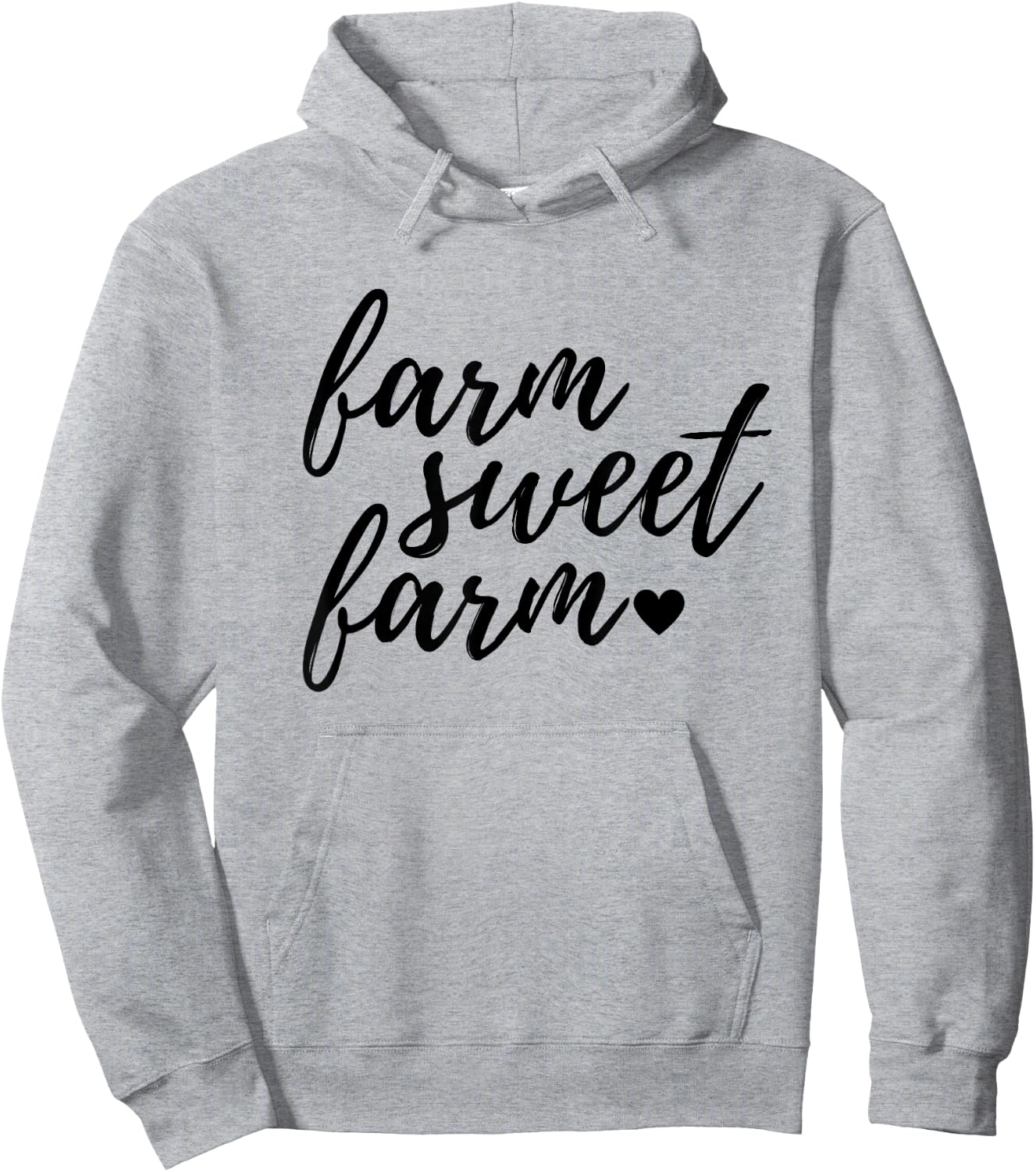 Women's Farm Sweet Farm Farmer Girl Shirt Hoodie - Hoodie | Ash
