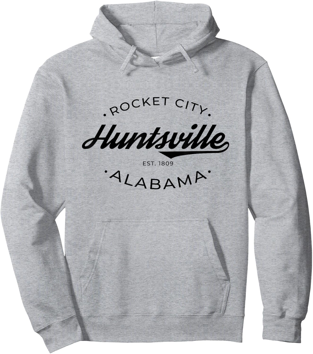Huntsville Alabama Rocket City Hoodie - Hoodie | Ash