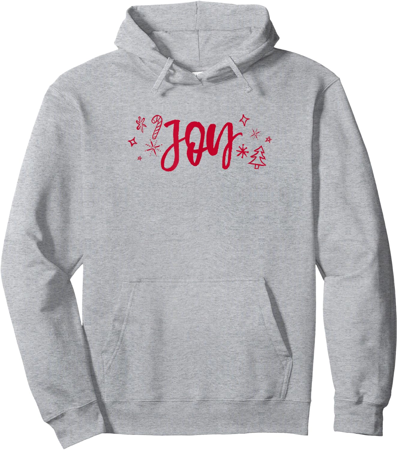 Pink Women's Cute Joy Christmas Holiday Gift Hoodie - Hoodie | Ash