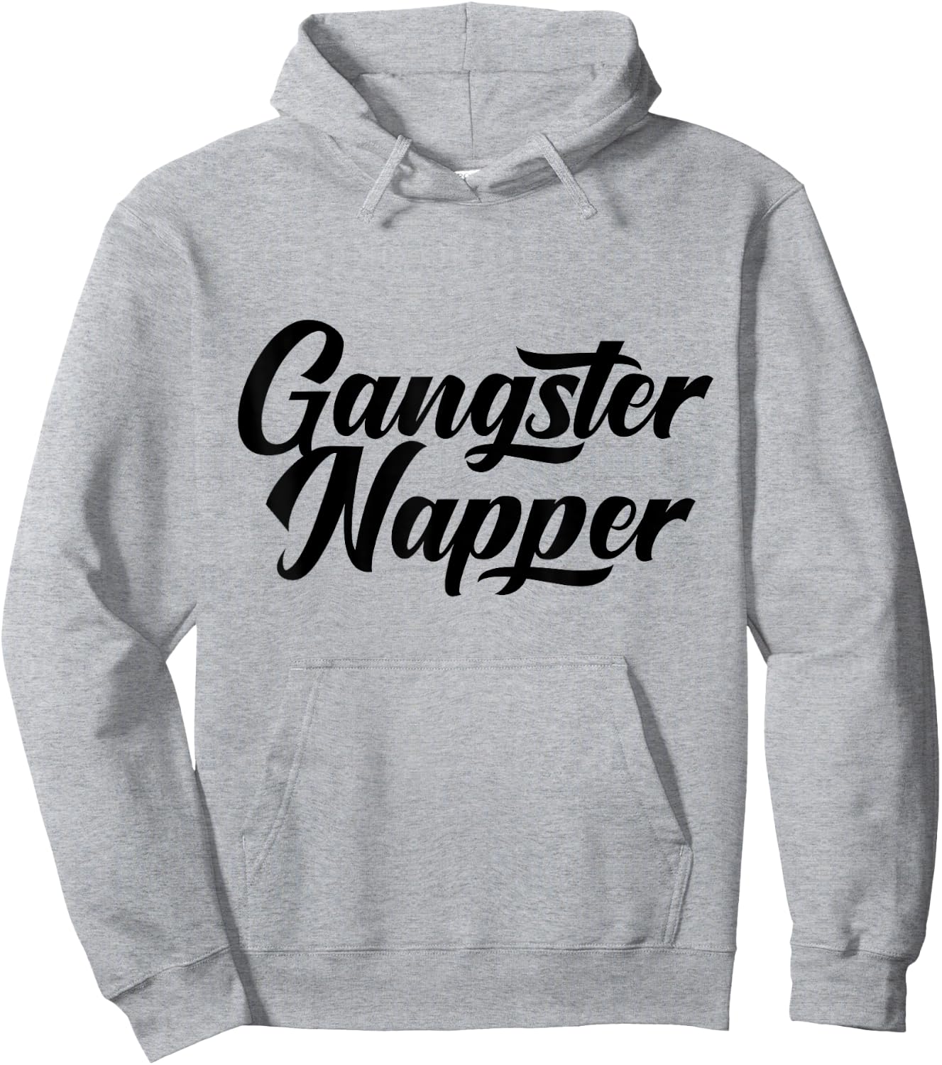 Gangster Napper Funny Spiritual Hoodie - Hoodie | Ash