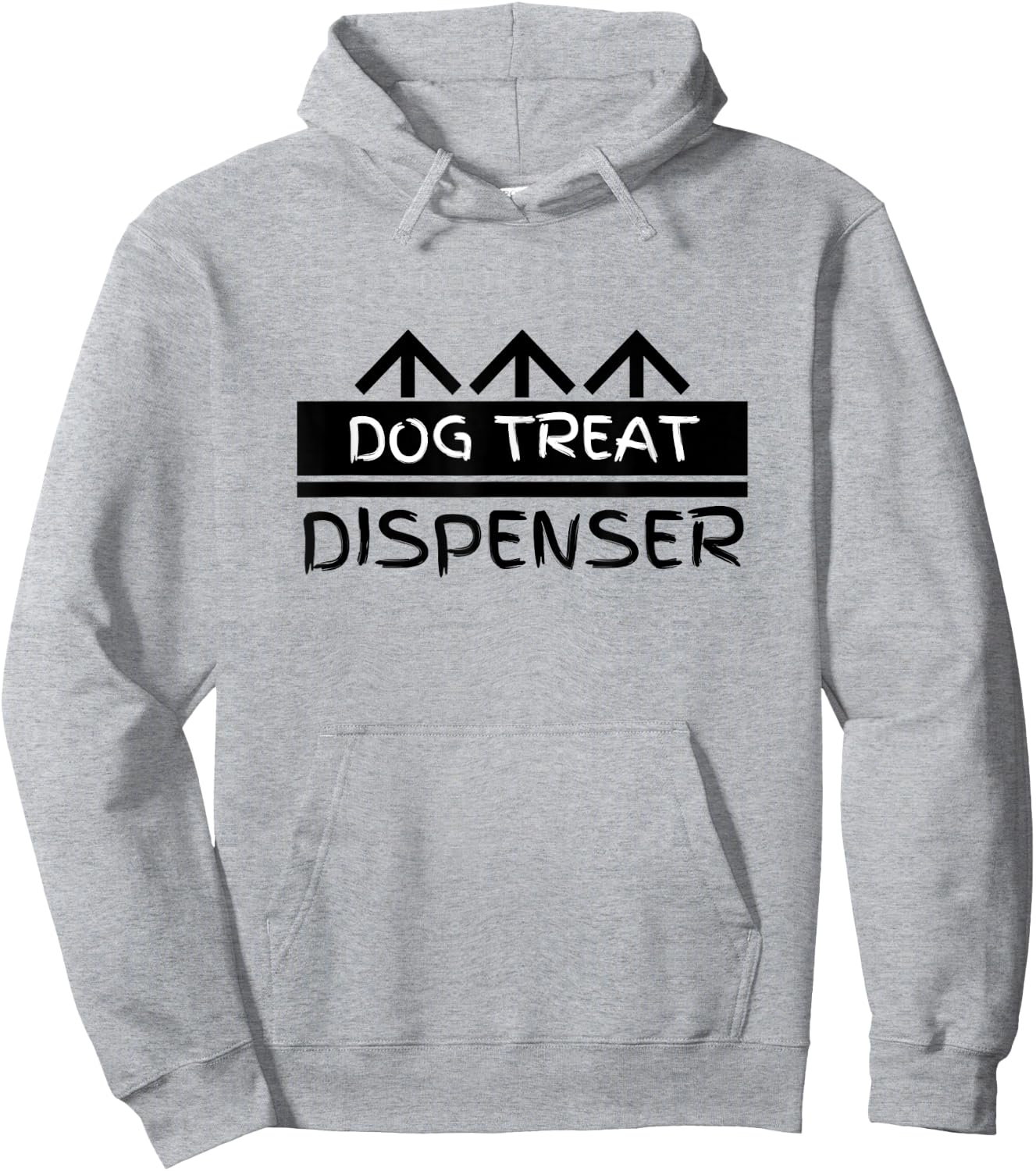 Dog Treat Dispenser - Funny Women Kids Hoodie - Hoodie | Ash