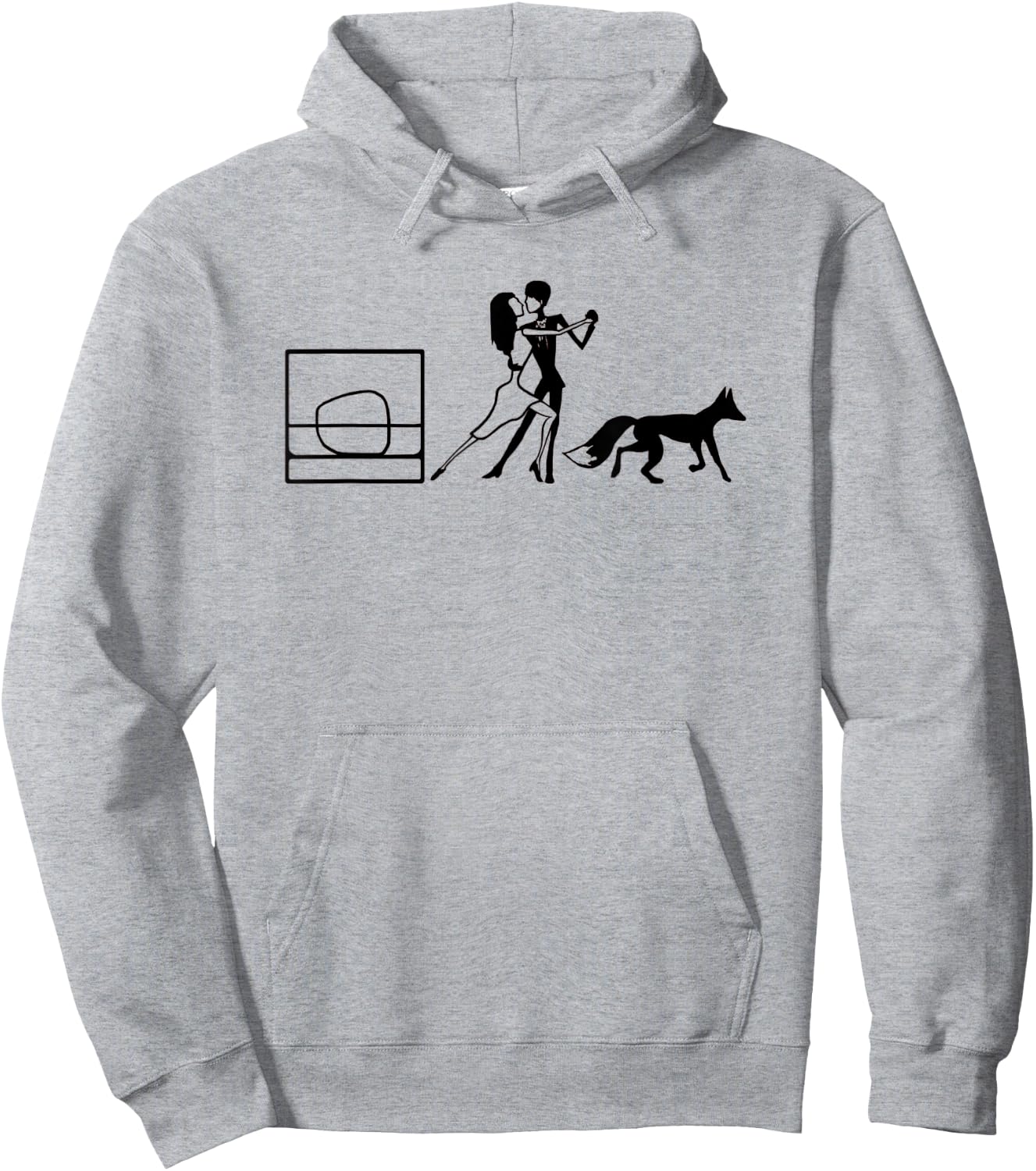 Whiskey Tango Foxtrot (WTF) Black Graphic Hoodie - Hoodie | Ash