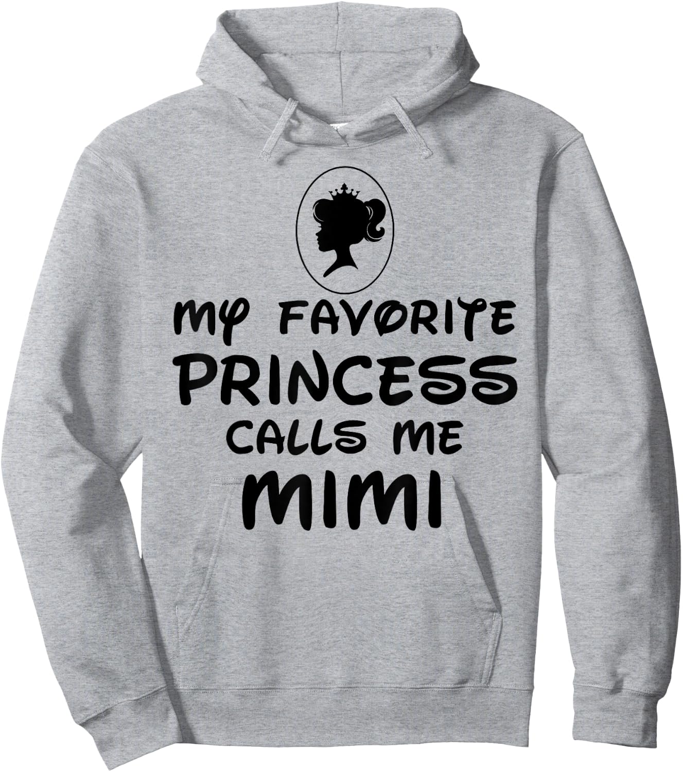 My Favorite Princess Calls Me Mimi Hoodie - Hoodie | Ash