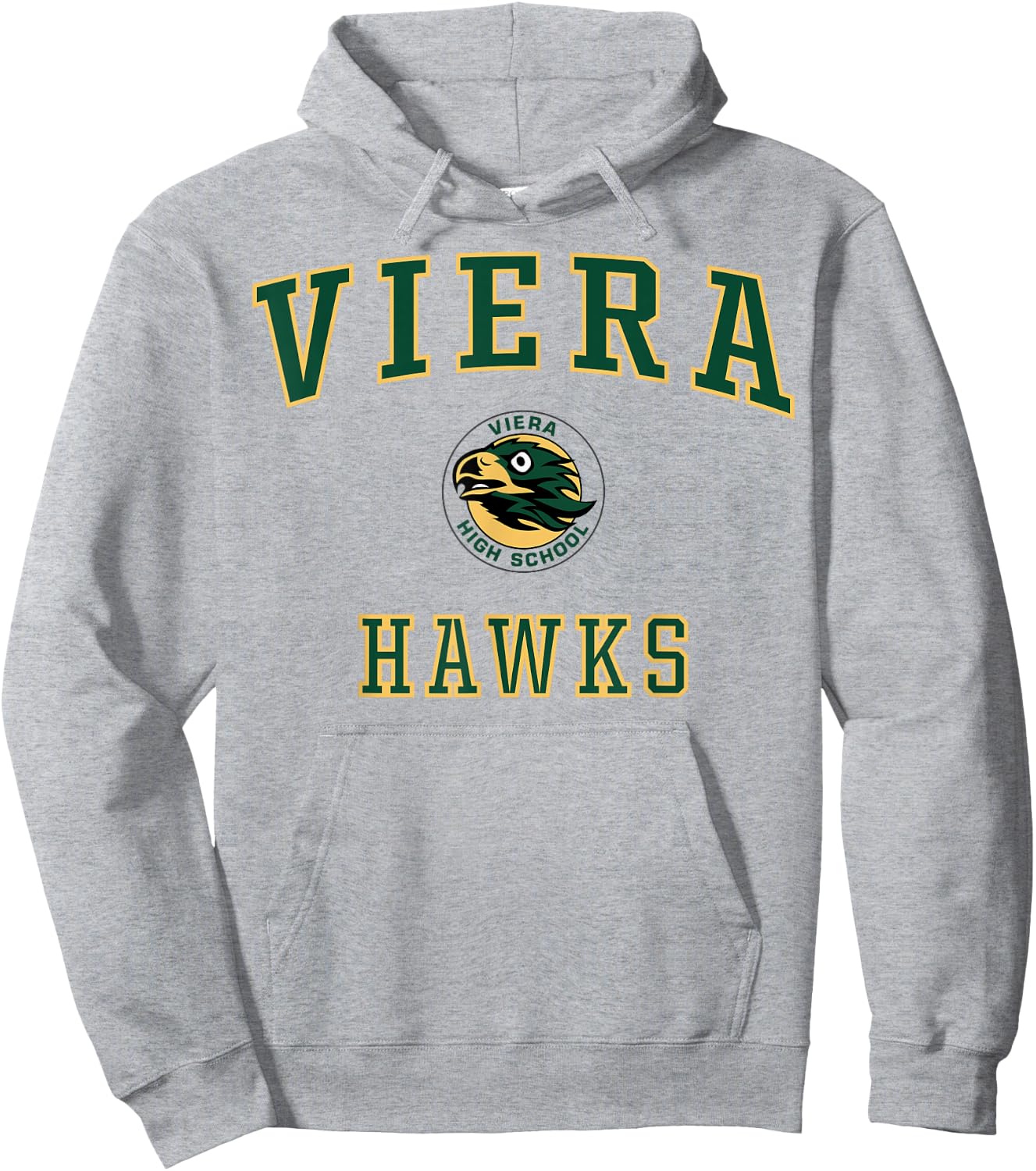 Viera High School Hawks C1 Hoodie - Hoodie | Ash