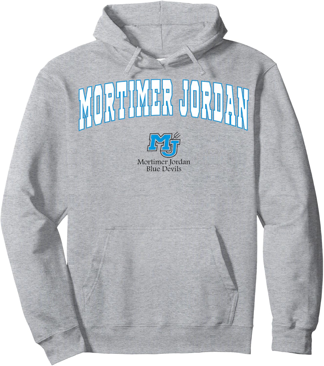 Mortimer Jordan High School Blue Devils C2 Hoodie - Hoodie | Ash