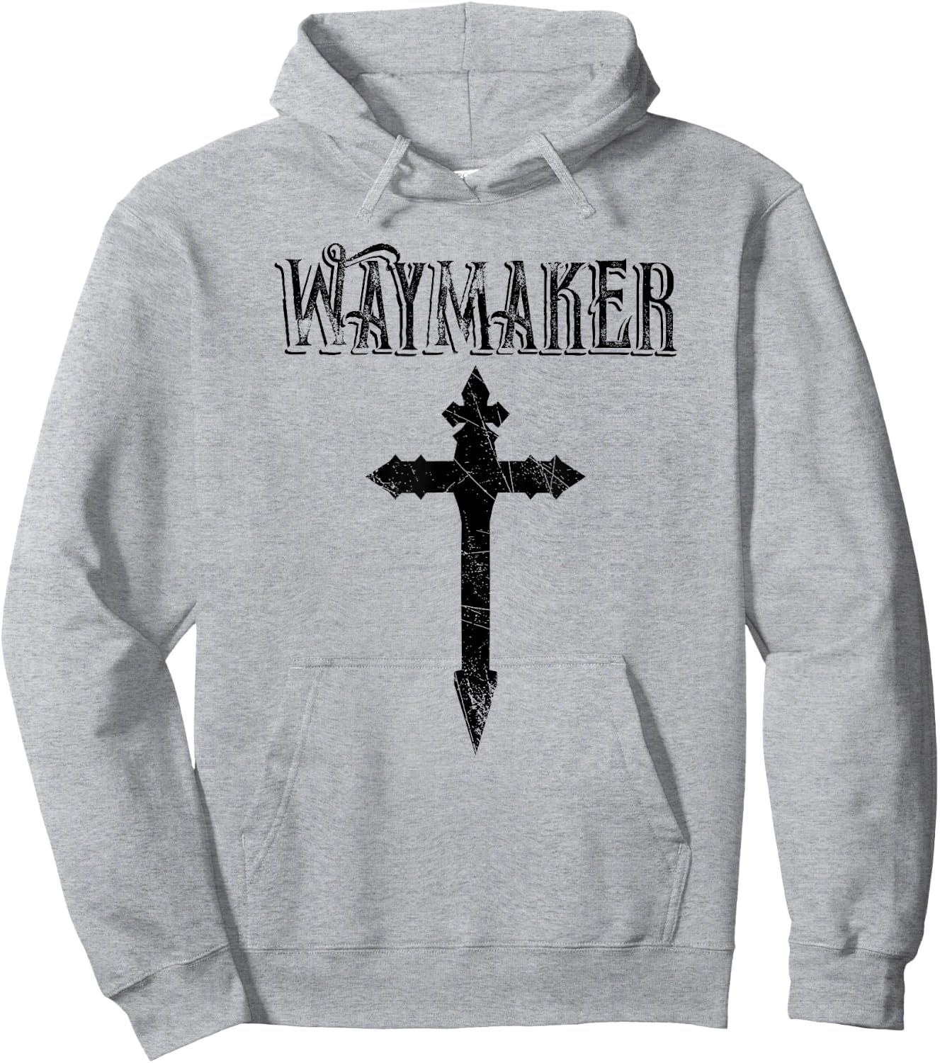 Waymaker Cross Hoodie - Hoodie | Ash
