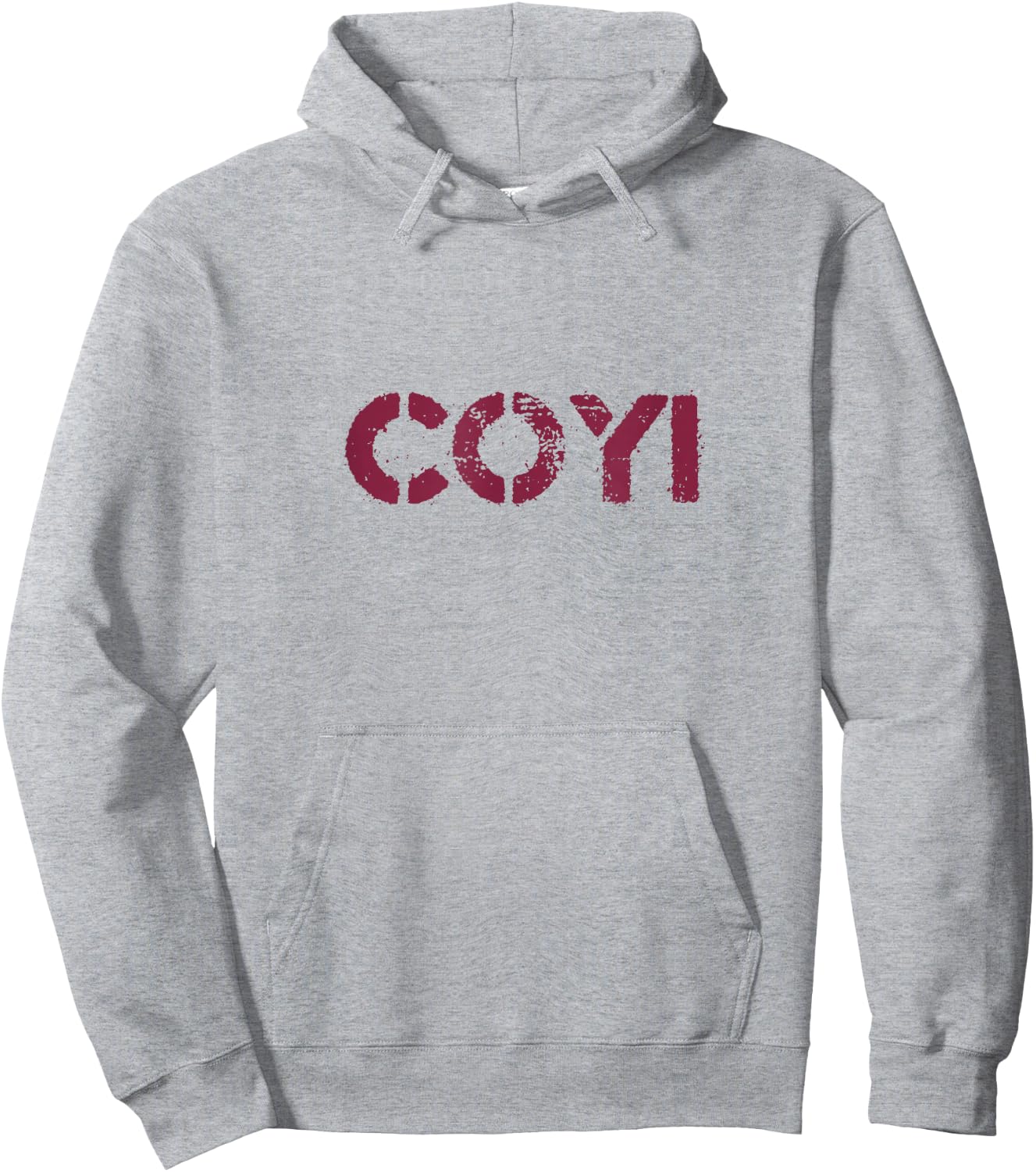 COYI West Ham Fan Soccer T Shirt Hoodie - Hoodie | Ash
