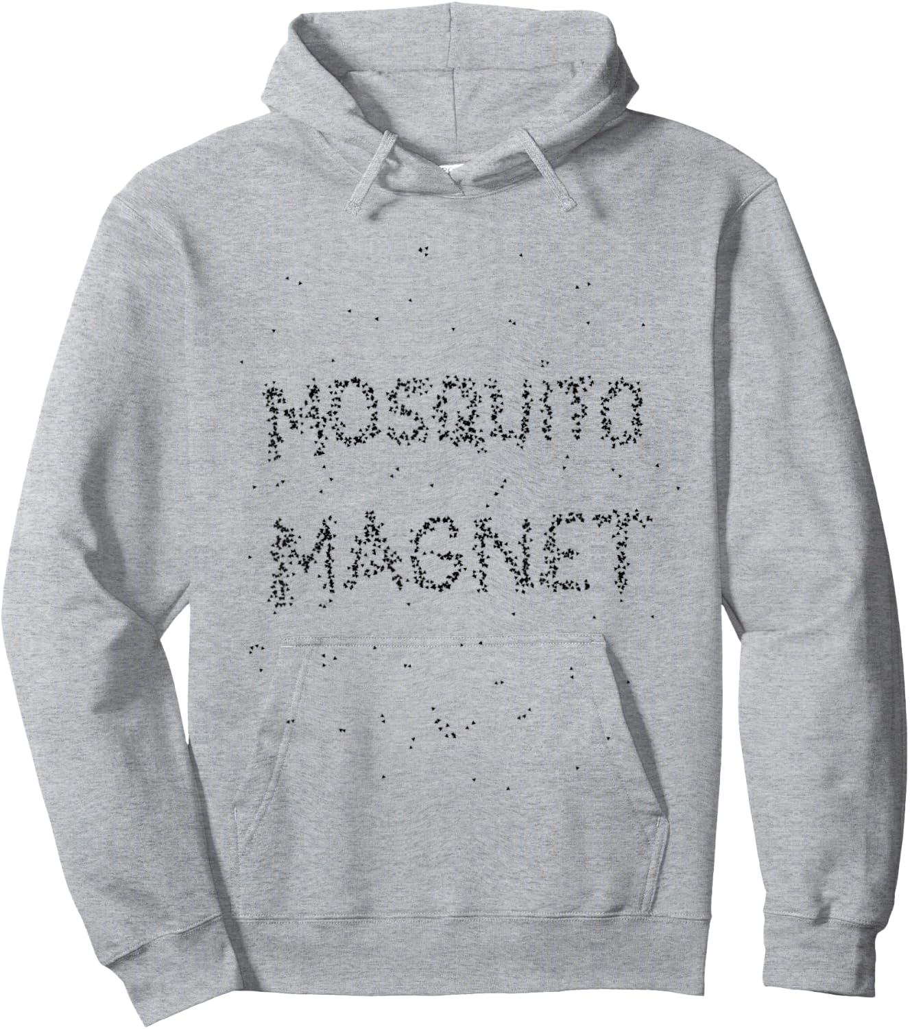 Mosquito Magnet Funny Camping Hoodie - Hoodie | Ash