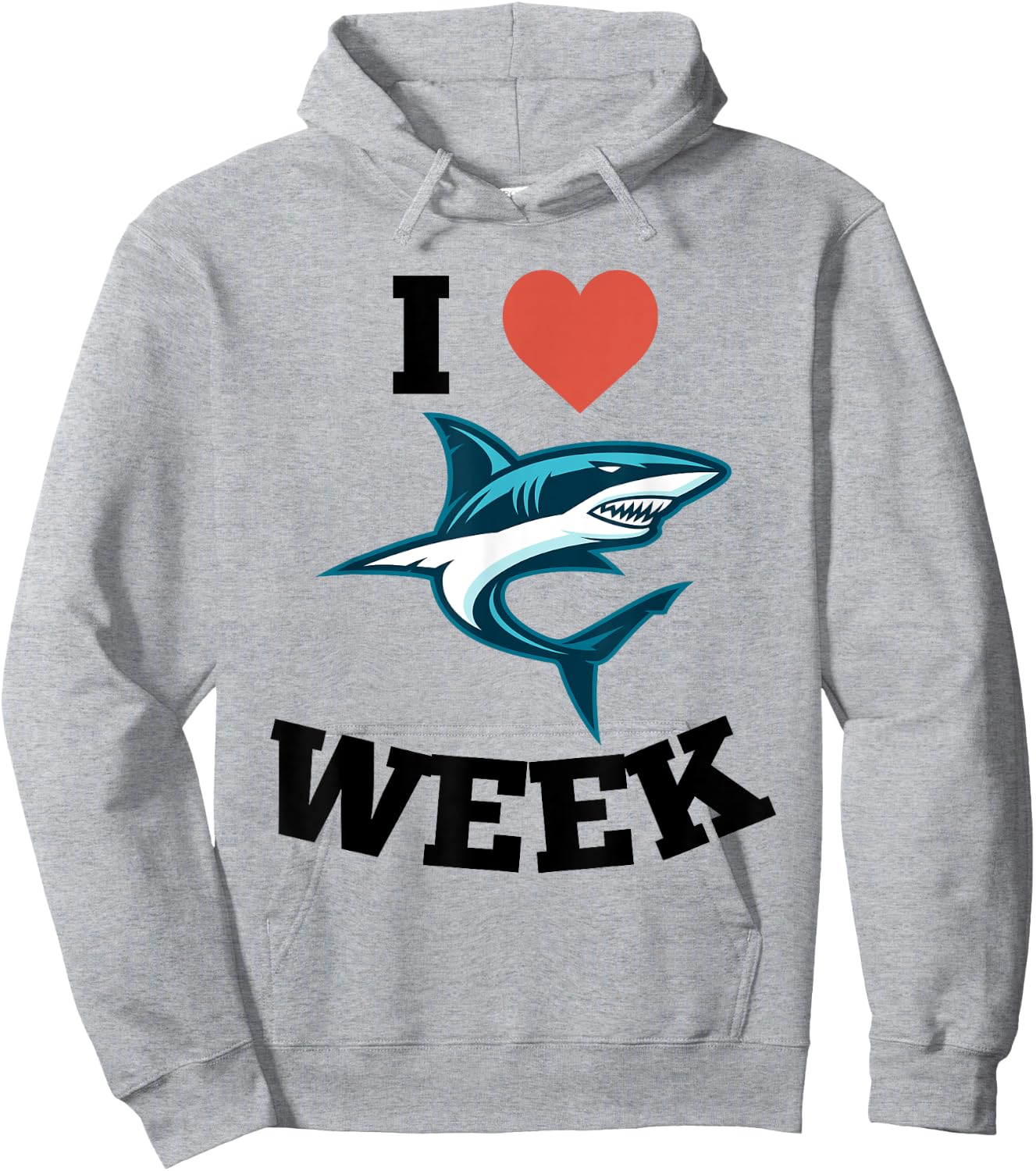 child Shark for Sharks Lover Boy Shark Shirt Hoodie - Hoodie | Ash