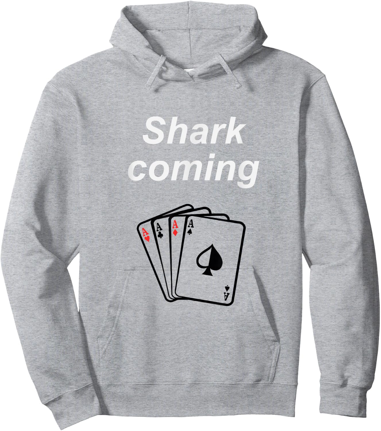 Card Shark Hoodie - Hoodie | Ash