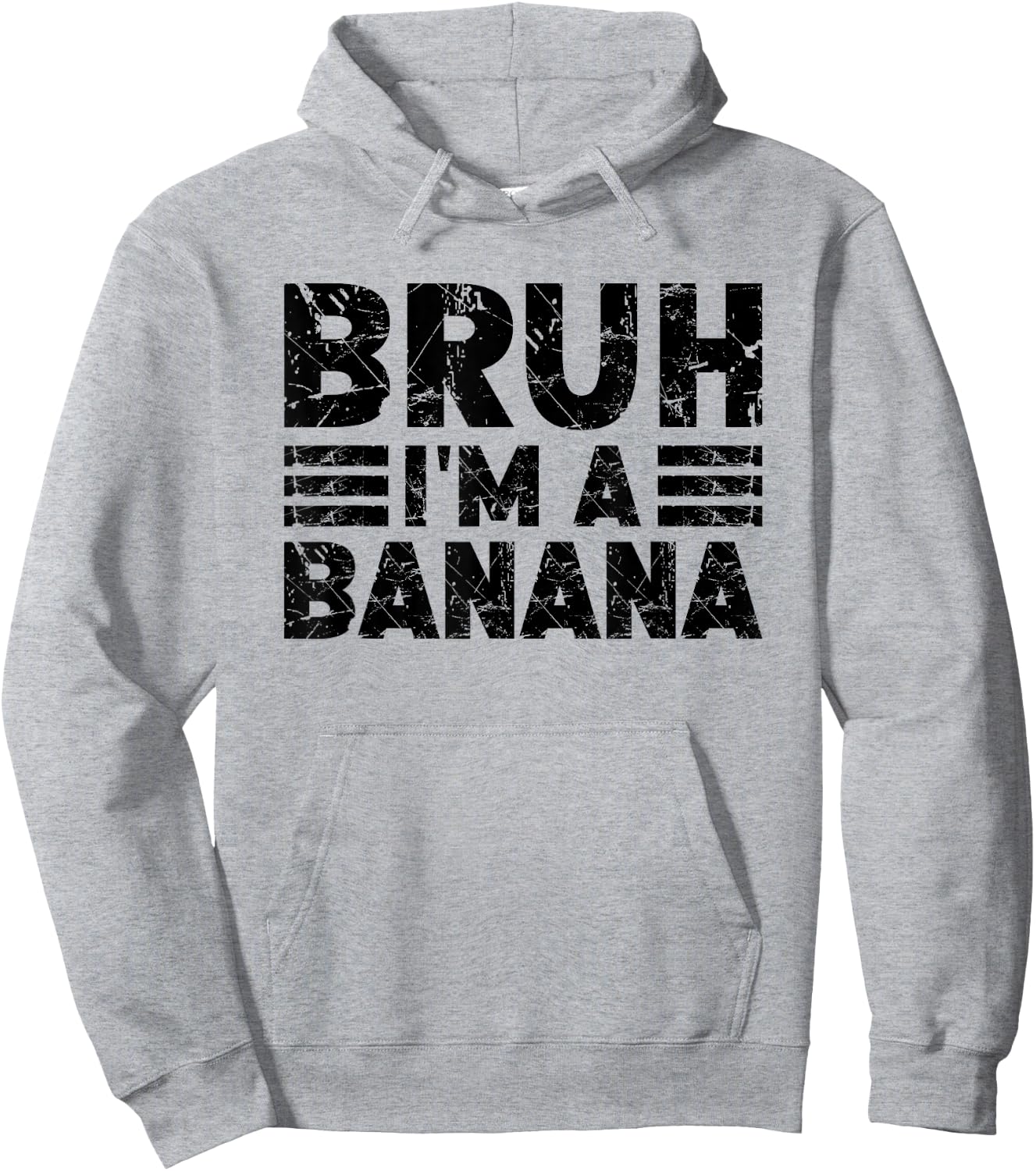 BRUH I'M A BANANA Costume Halloween Banana Hoodie - Hoodie | Ash
