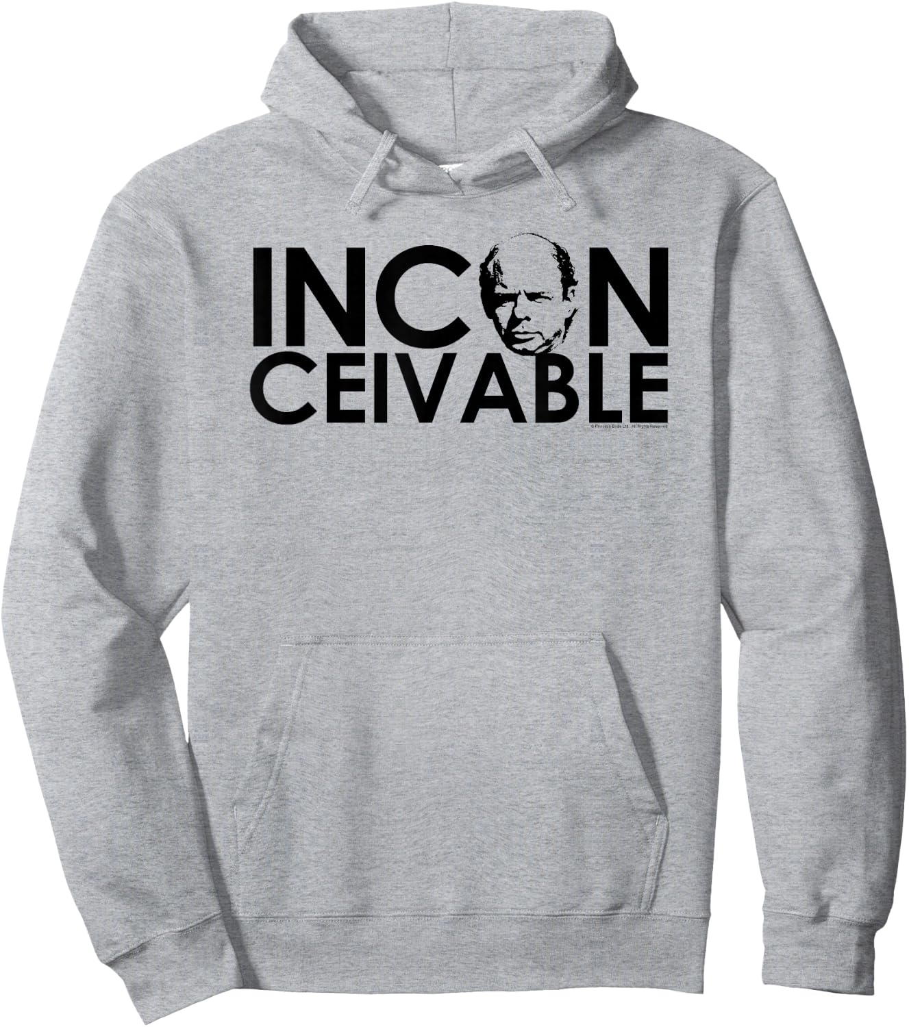 The Princess Bride Inconceivable Retro Movie Hoodie - Hoodie | Ash