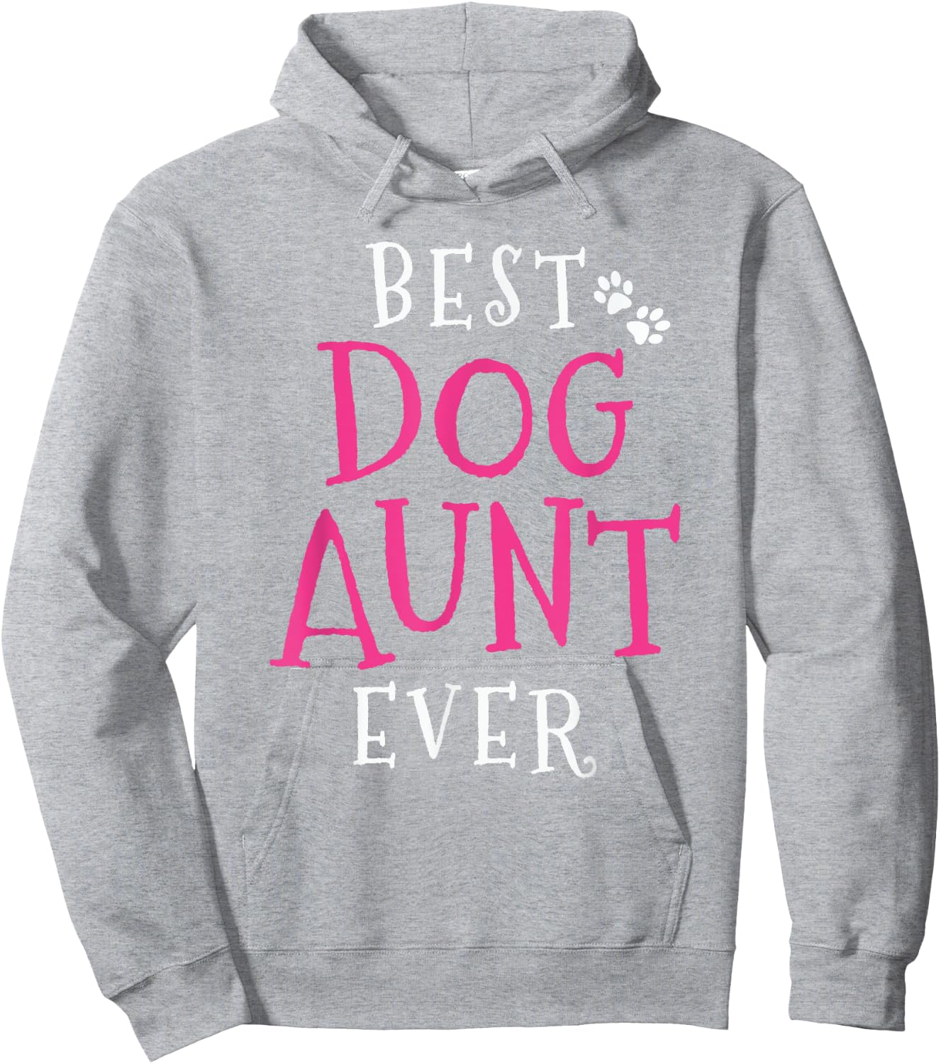 Aunt Dog Best Puppy Aunts Gift Hoodie - Hoodie | Ash