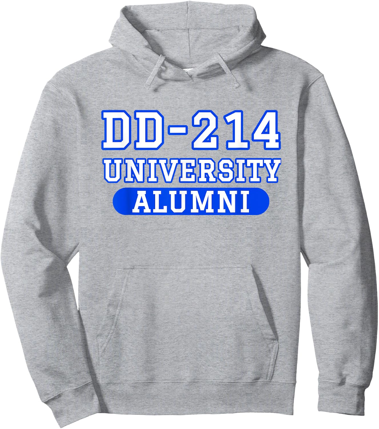 Patriotic DD-214 Alumni Hoodie - Hoodie | Ash