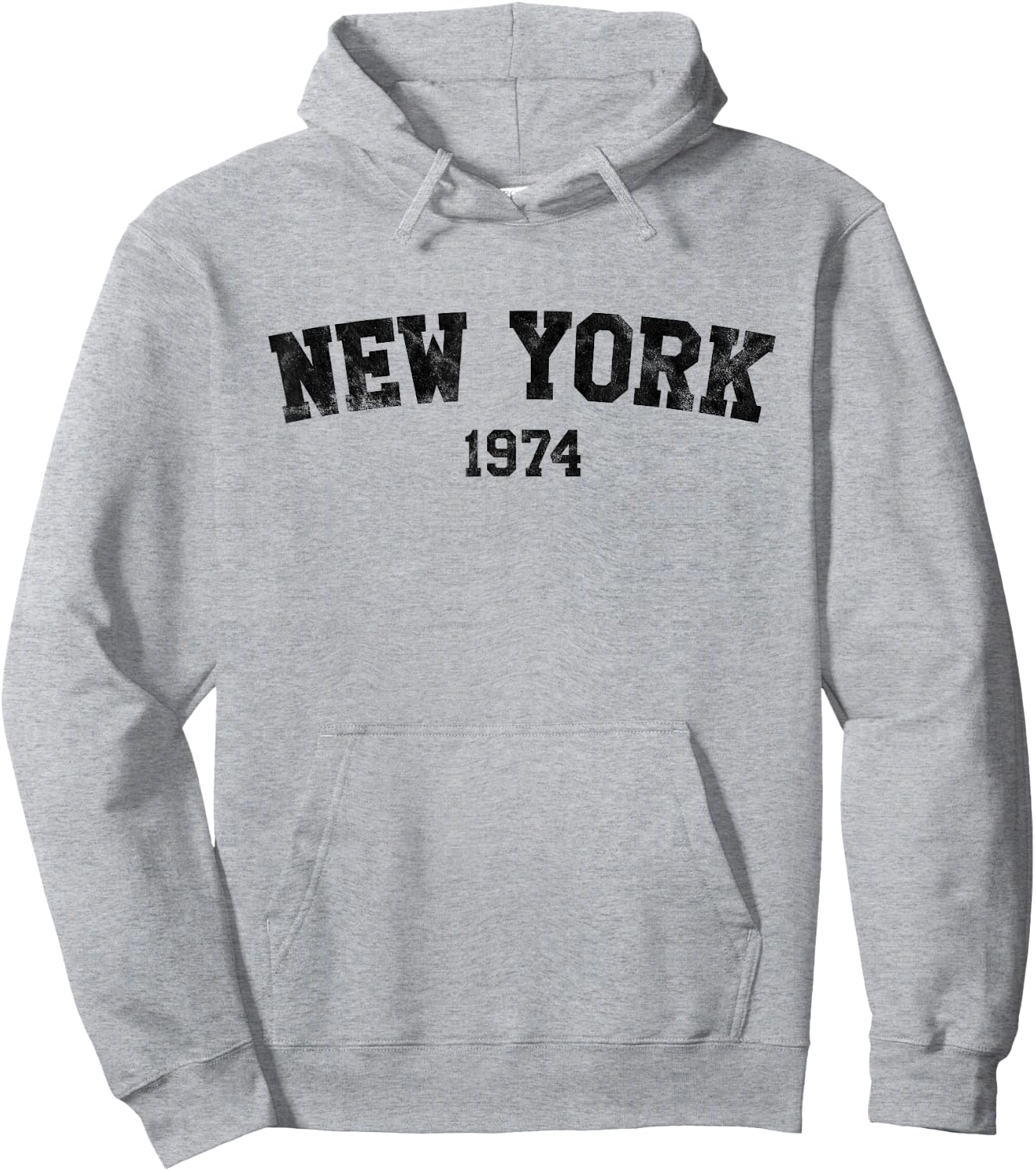 Vintage New York 1974 Hoodie - Hoodie | Ash
