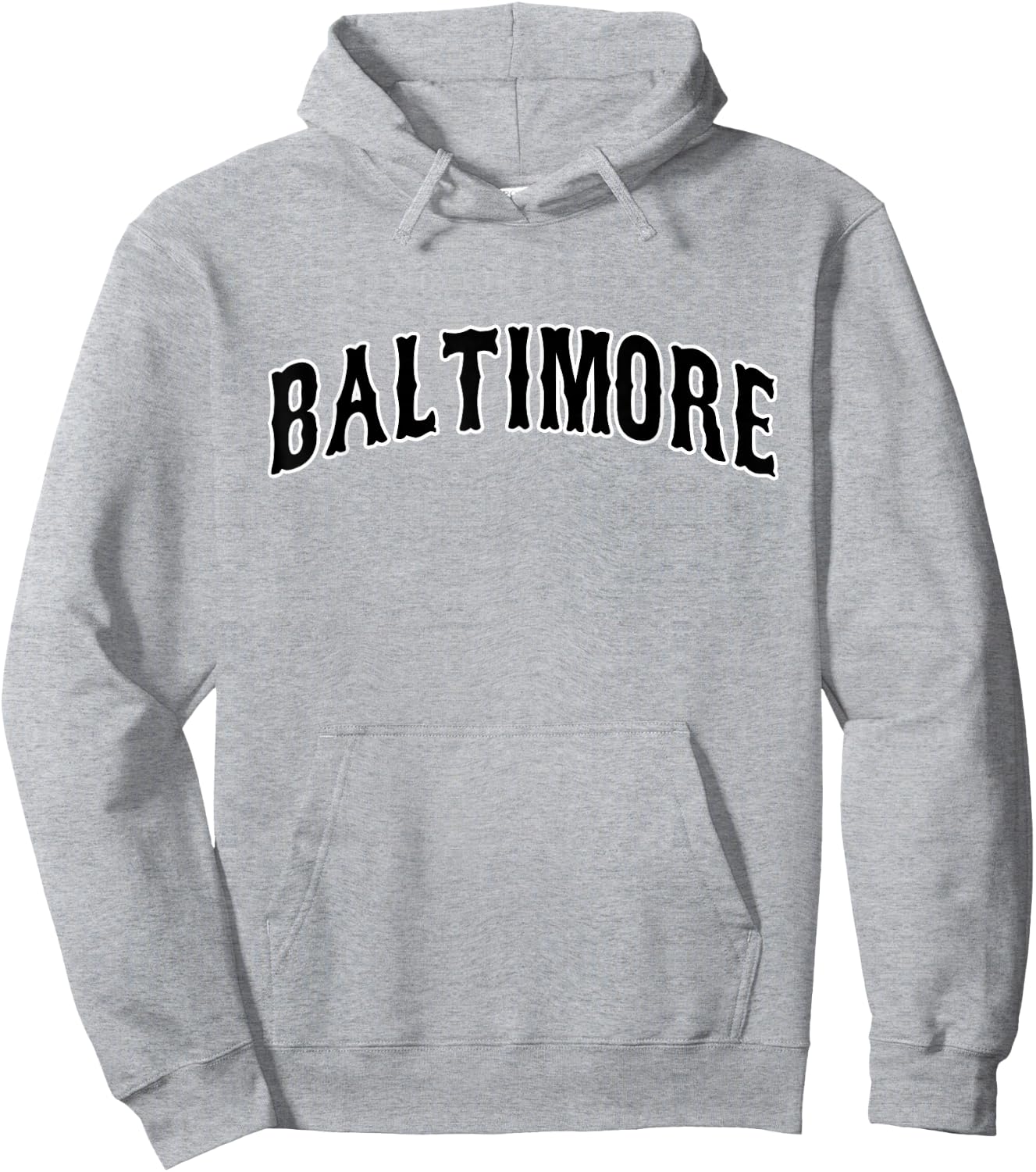 Baltimore - Throwback Design - Classic Hoodie - Hoodie | Ash
