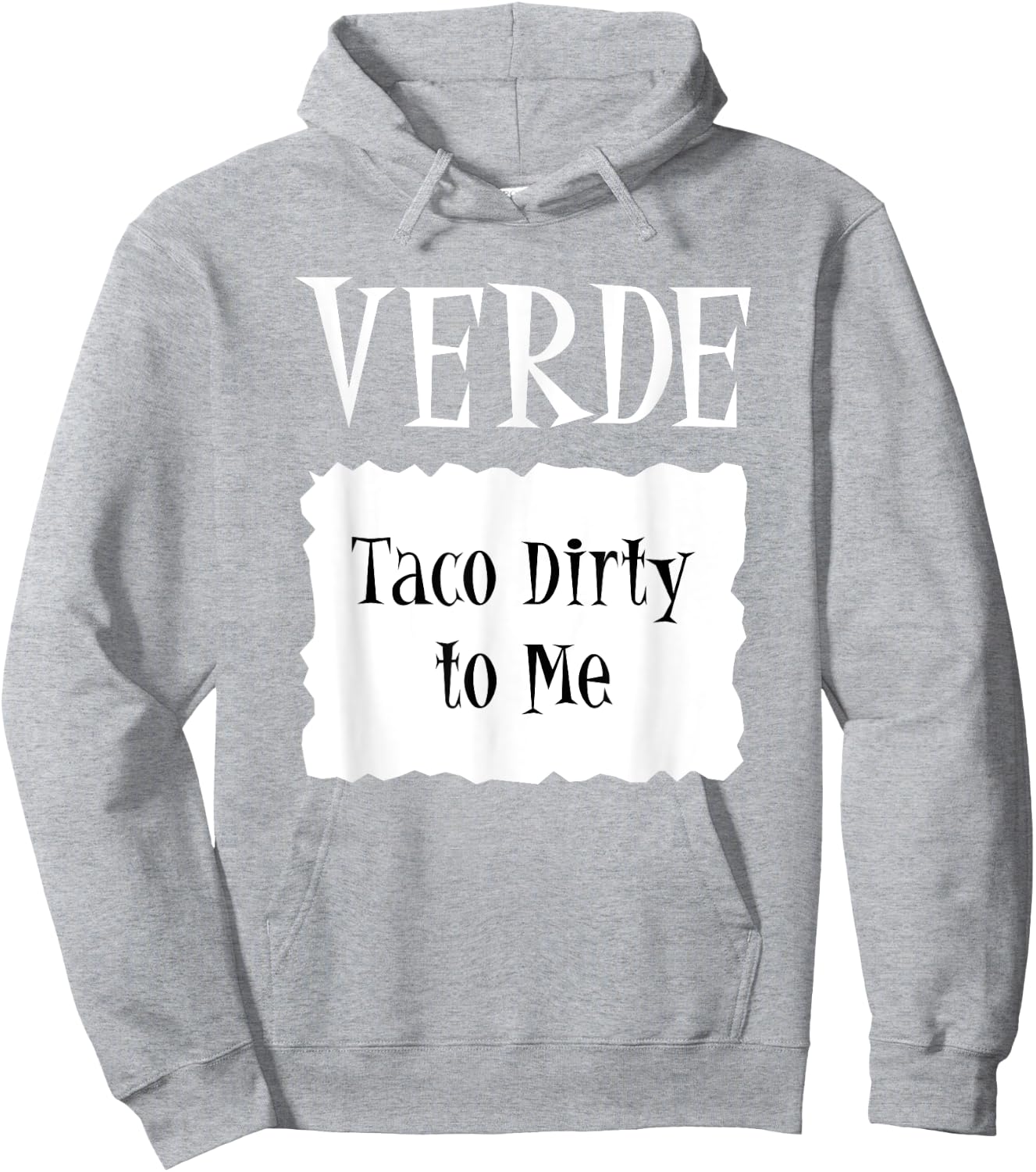 VERDE - Hot Packet Halloween Taco Costume Hoodie - Hoodie | Ash