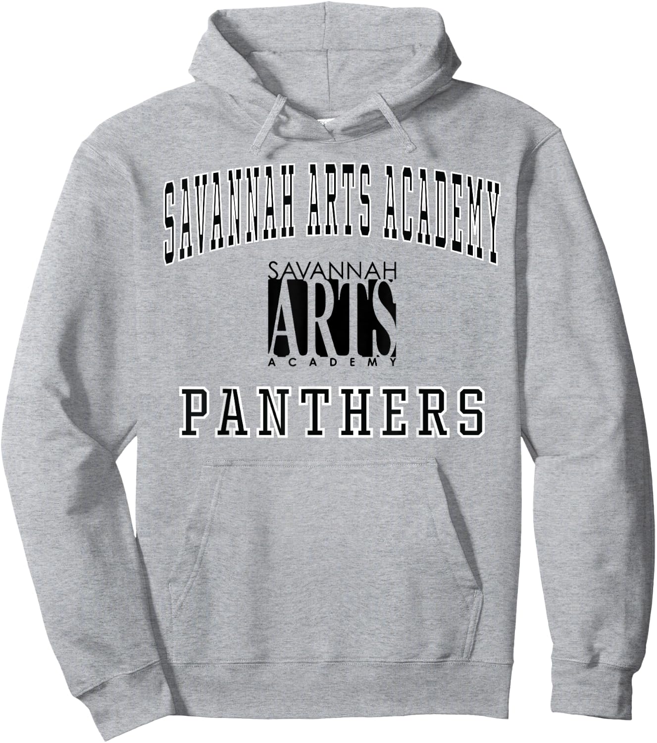 Savannah Arts Academy Panthers C1 Hoodie - Hoodie | Ash