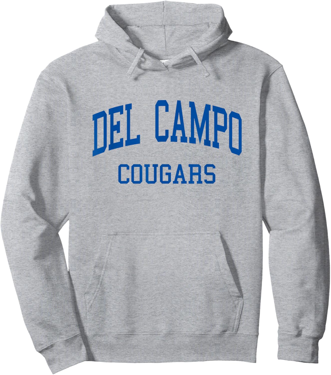 Del Campo High School HS Fair Oaks CA Retro Hoodie - Hoodie | Ash