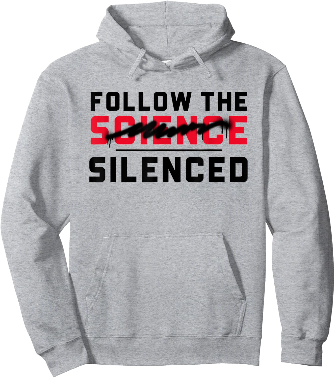 Follow the (science) silenced Hoodie - Hoodie | Ash