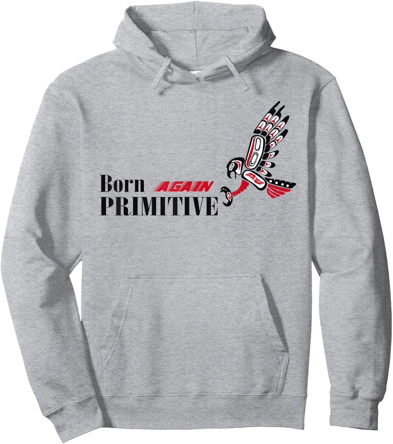 Born Again Primitive II Hoodie - Hoodie | Ash