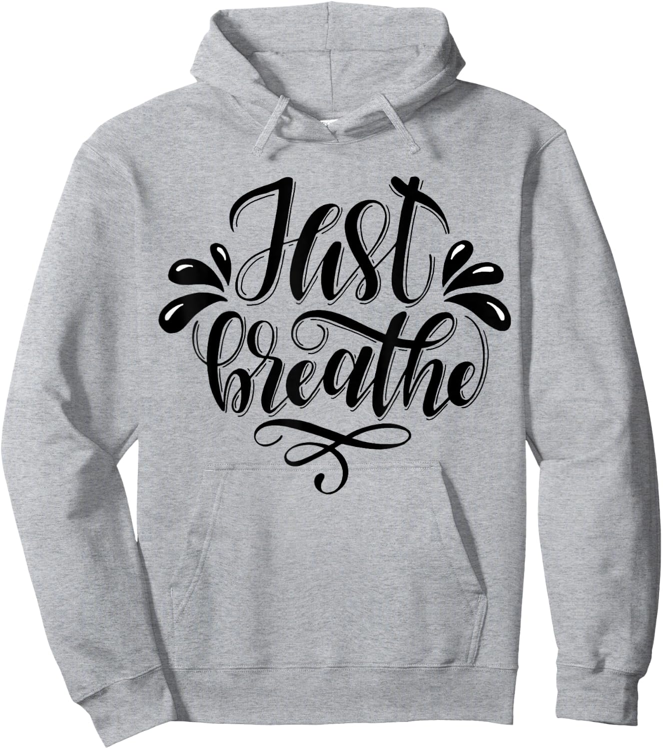Just Breathe Hoodie - Hoodie | Ash