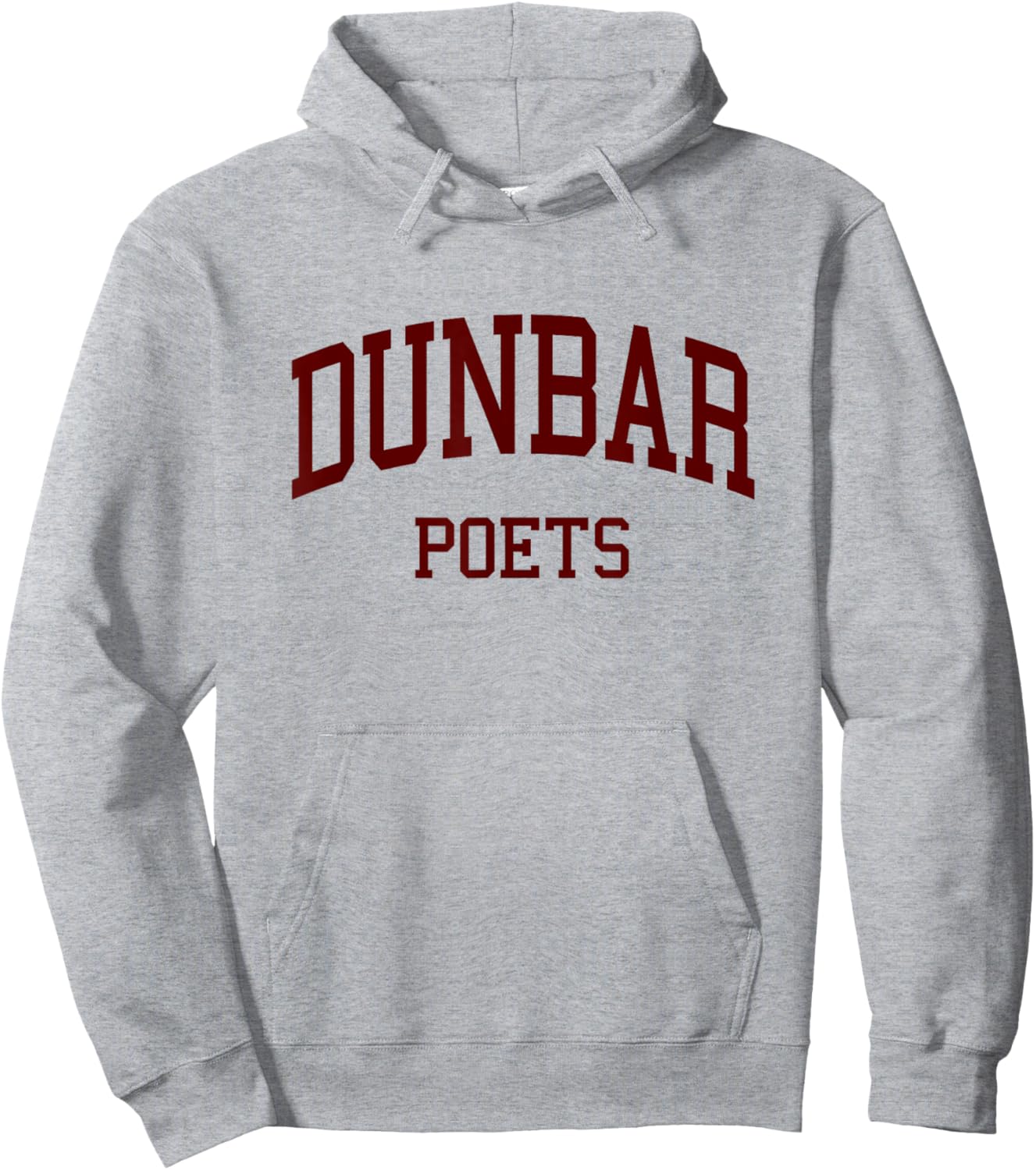 Dunbar High School HS Baltimore MD Retro Hoodie - Hoodie | Ash