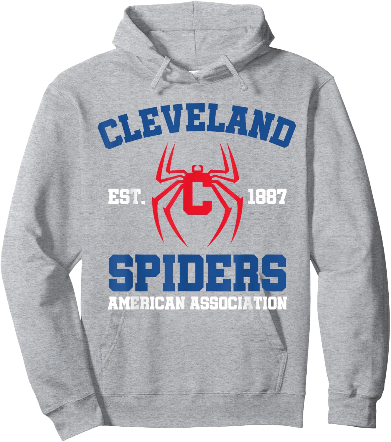 Cleveland Spiders Shirt Baseball Fan Hoodie - Hoodie | Ash