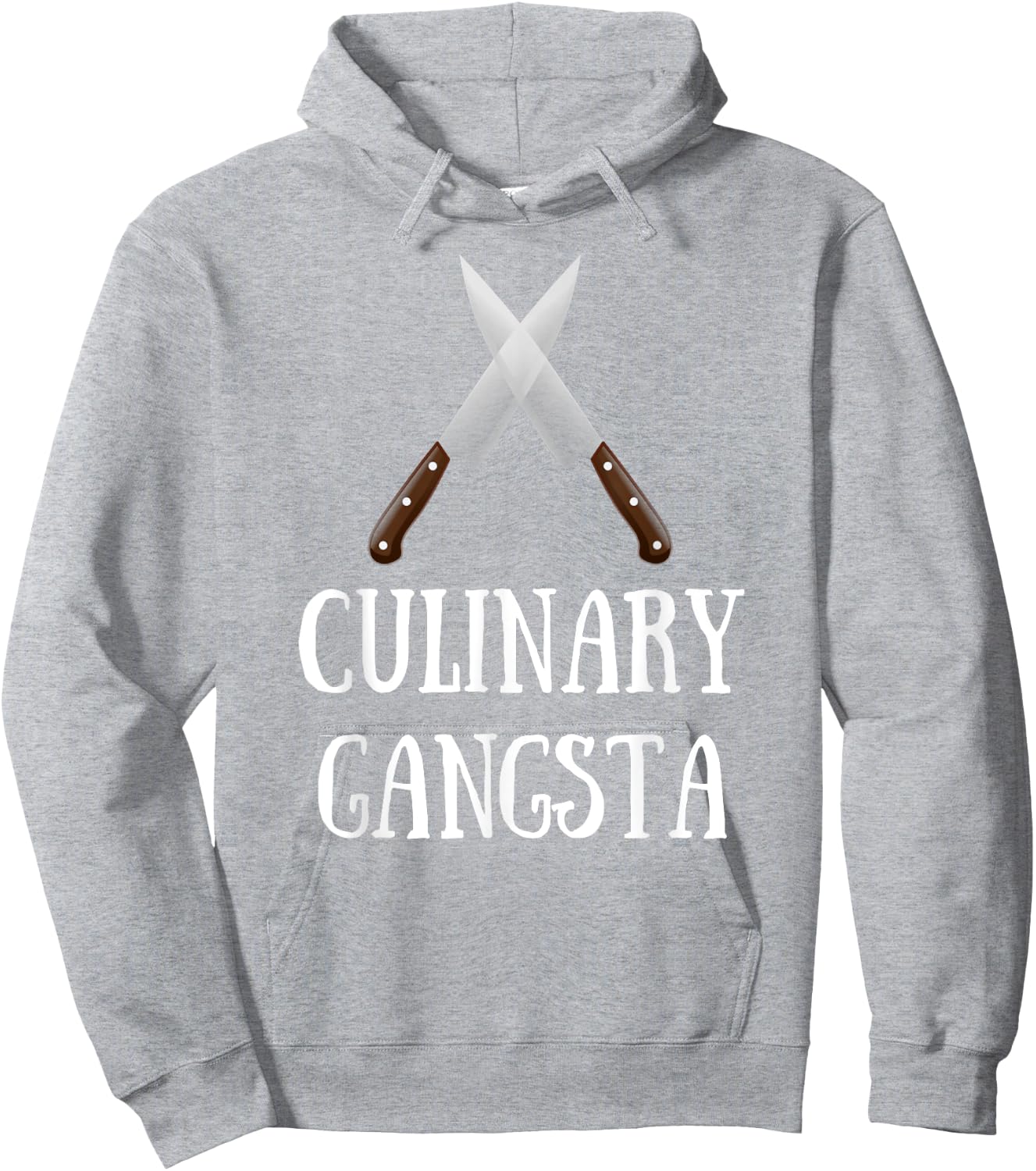 Culinary Gangsta - Funny Chef Hoodie - Hoodie | Ash
