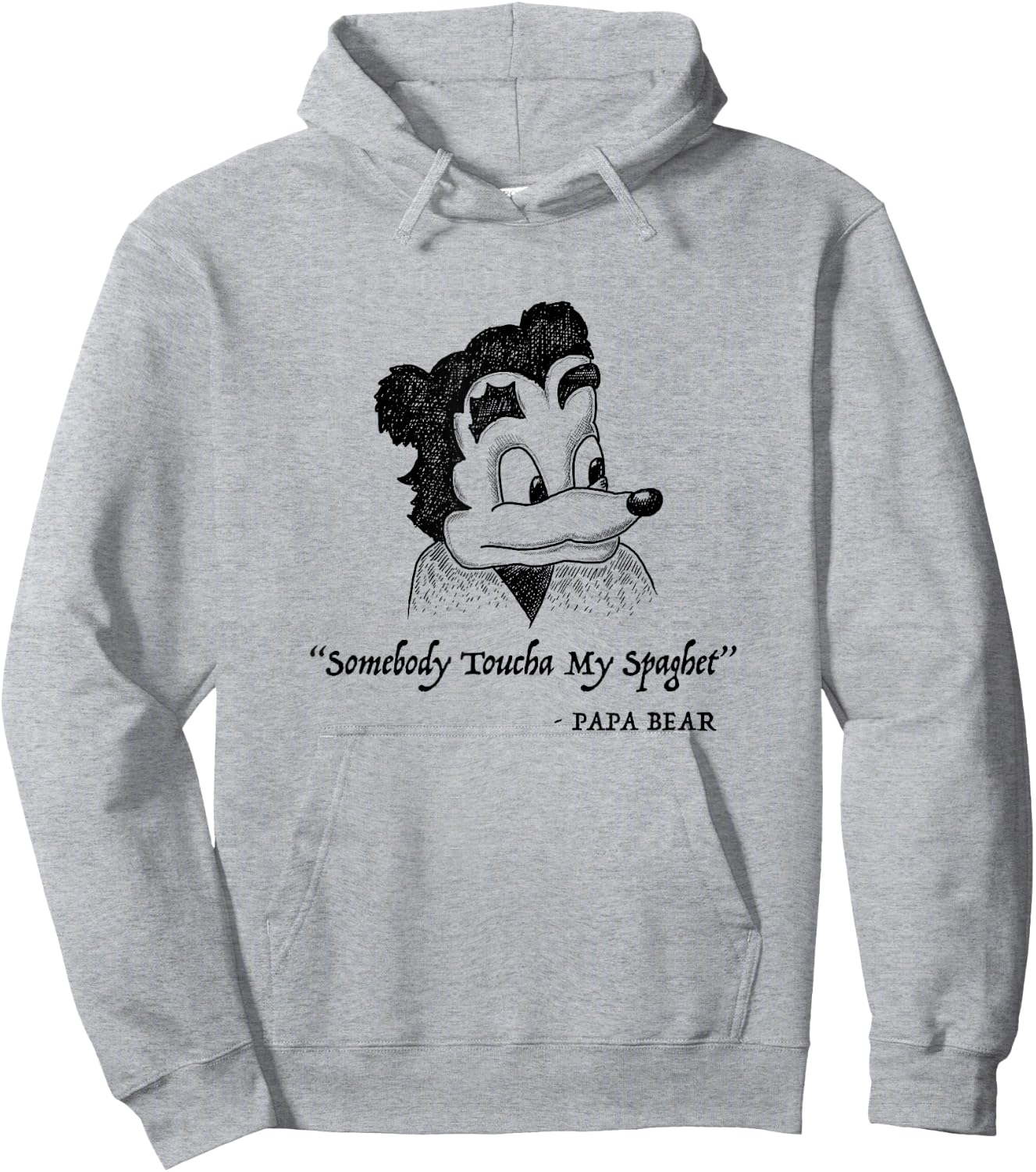 Somebody Toucha My Spaghet Spaghet Meme Hoodie - Hoodie | Ash