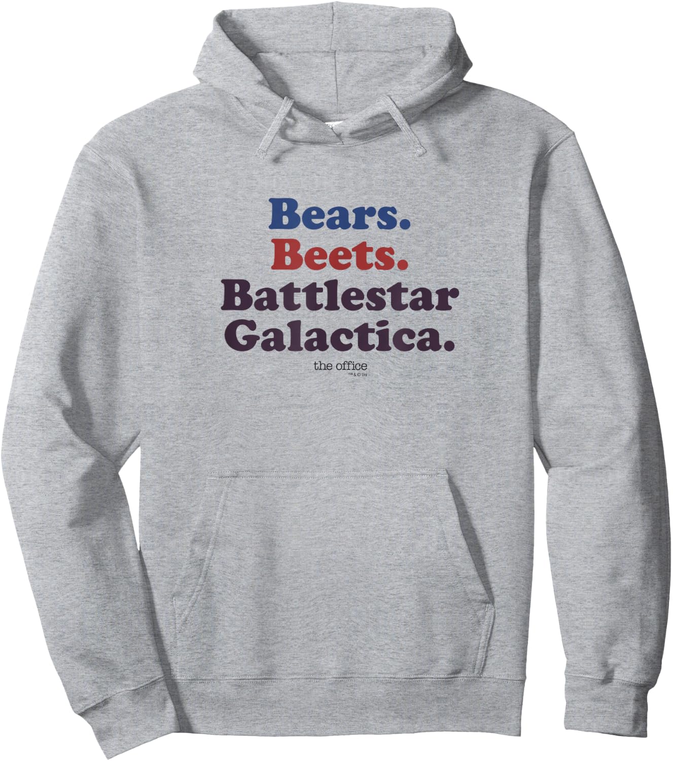 The Office Bears. Beets. Battlestar Galactica Hoodie - Hoodie | Ash