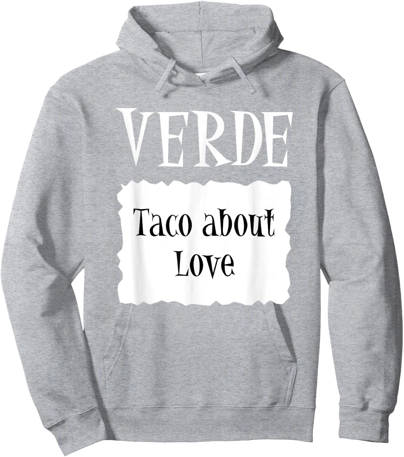 VERDE - Hot Packet Halloween Taco Costume Hoodie - Hoodie | Ash