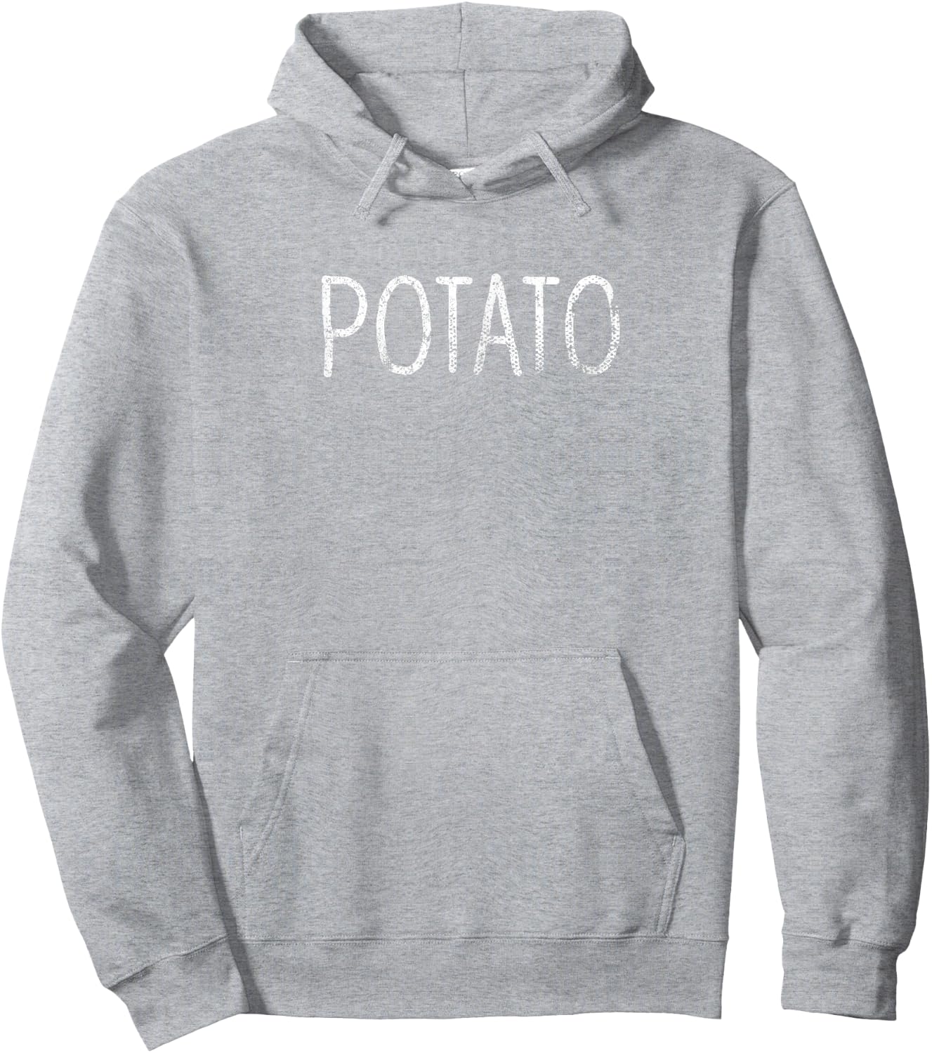 Potato - Apparel That Says Potato Funny Hoodie - Hoodie | Ash